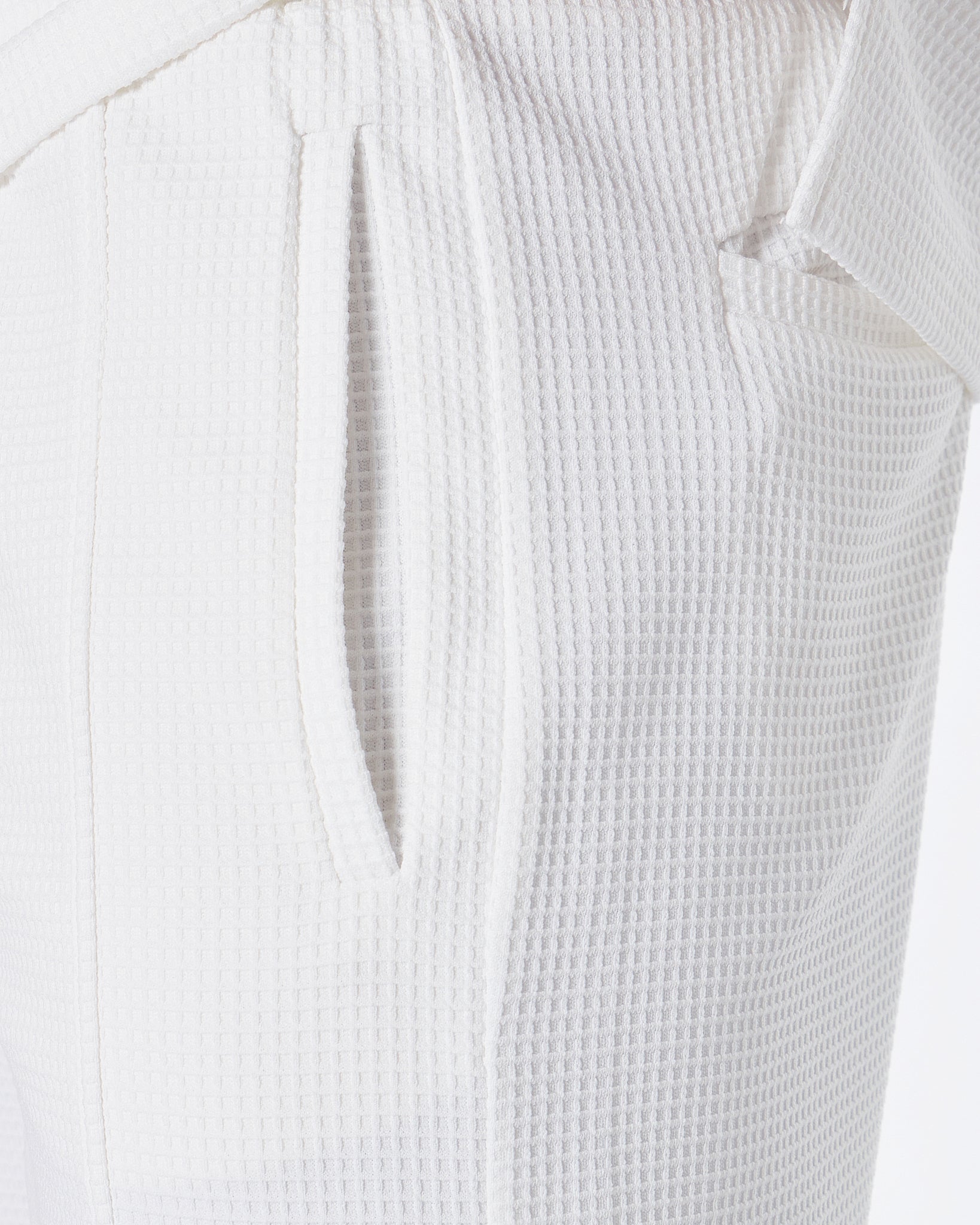 TM Comfort Men White Shorts 20.90