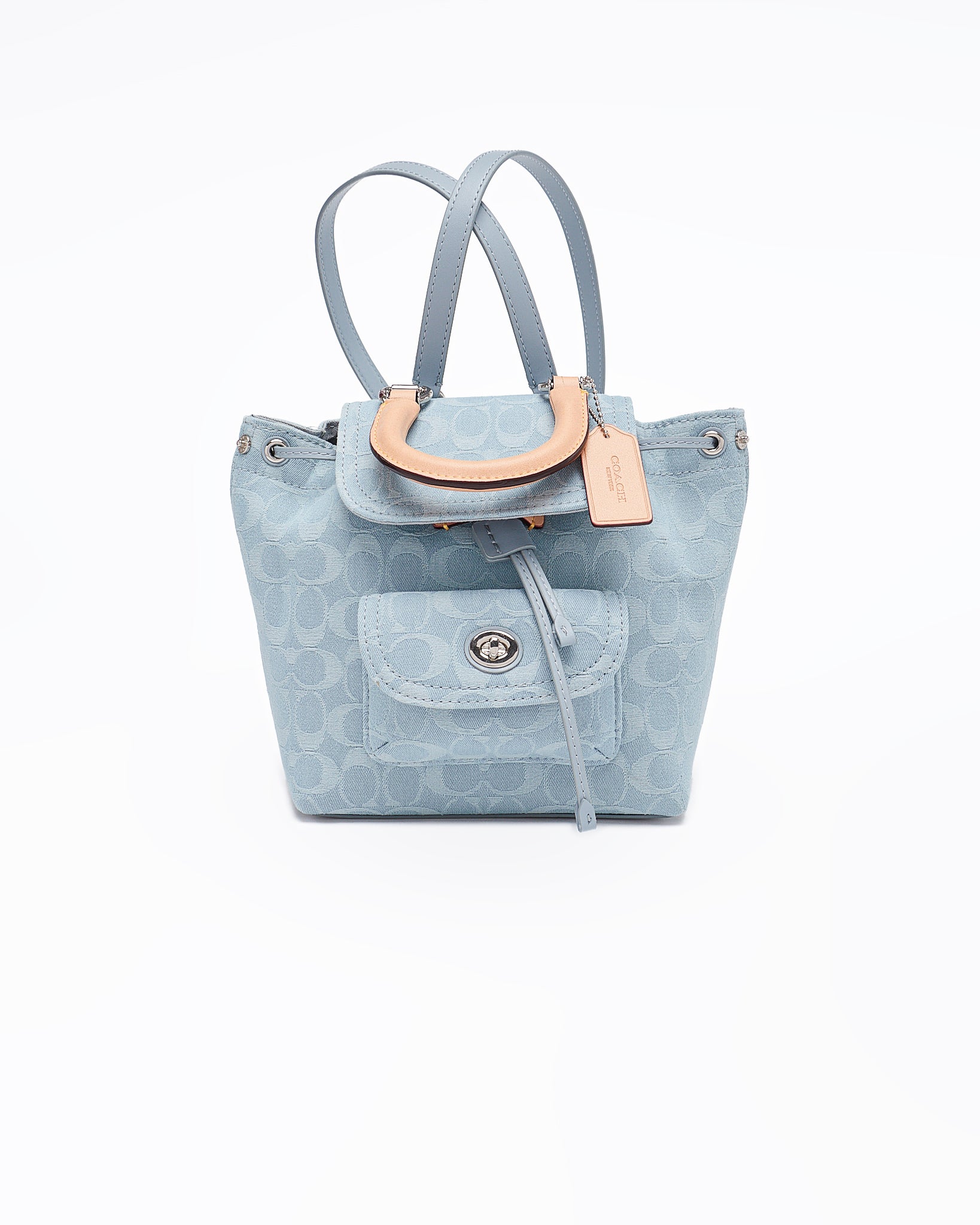 COA Monogram Blue Lady Mini Backpack 89.90