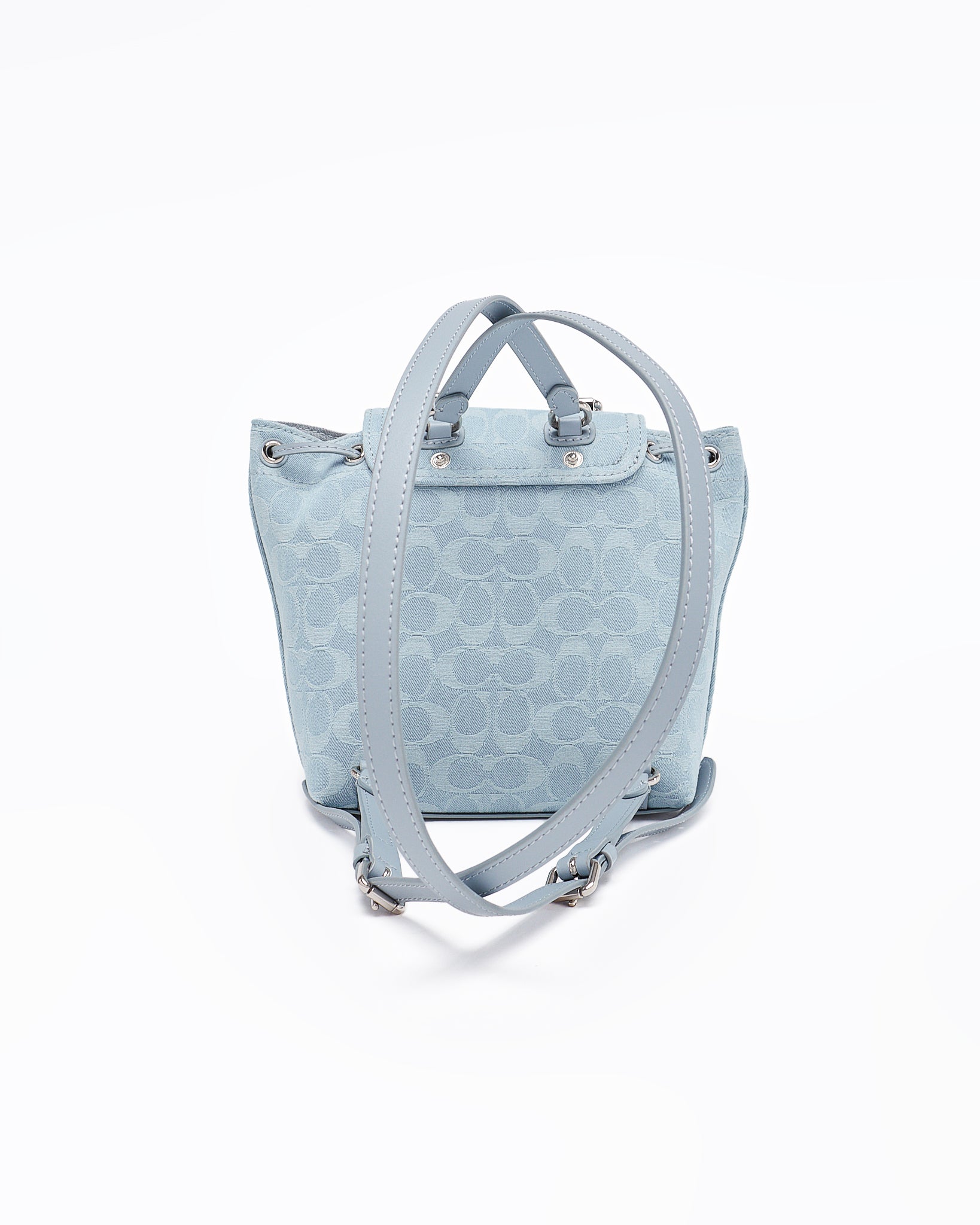 COA Monogram Blue Lady Mini Backpack 89.90