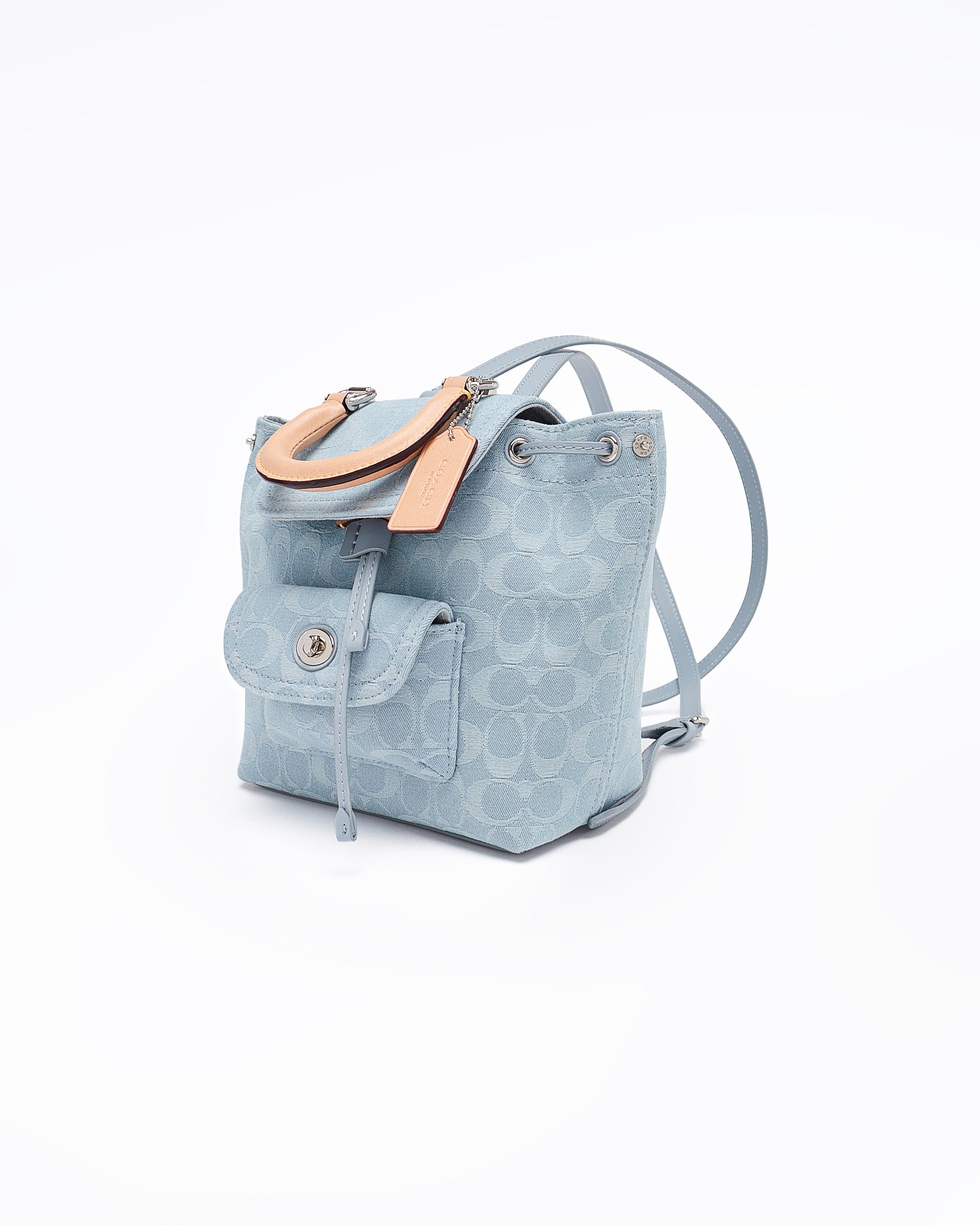 COA Monogram Blue Lady Mini Backpack 89.90