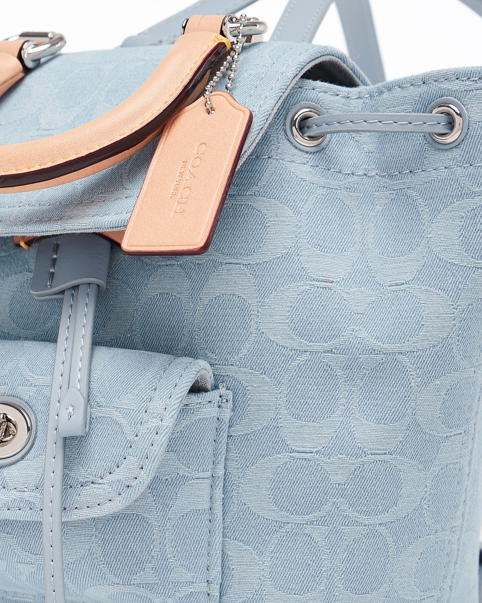 COA Monogram Blue Lady Mini Backpack 89.90