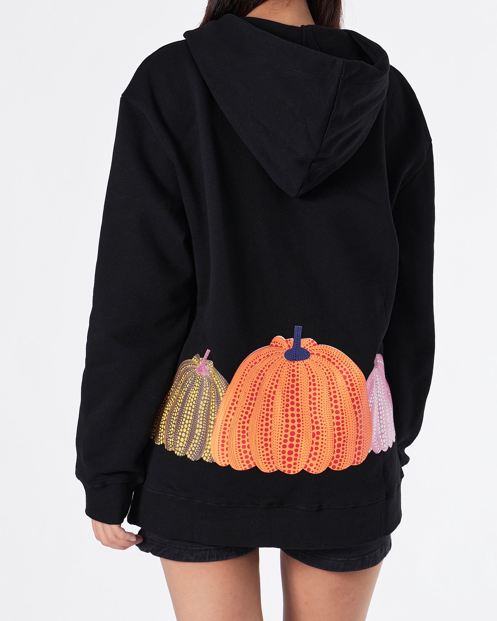 LV Pumkin Printed Unisex Black Hoodie 37.90