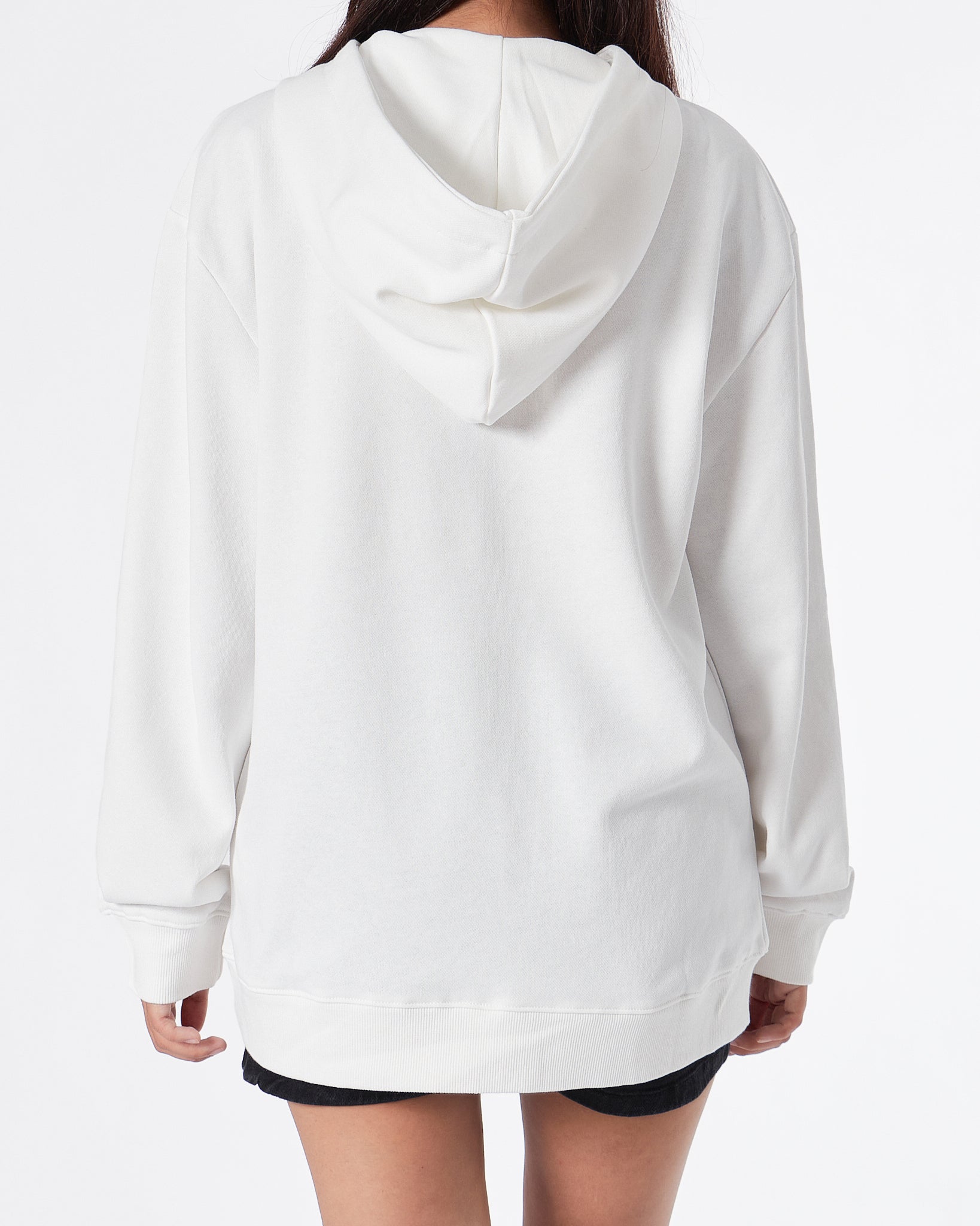 MOS Teddy Bear Printed Unisex White Hoodie 35.90