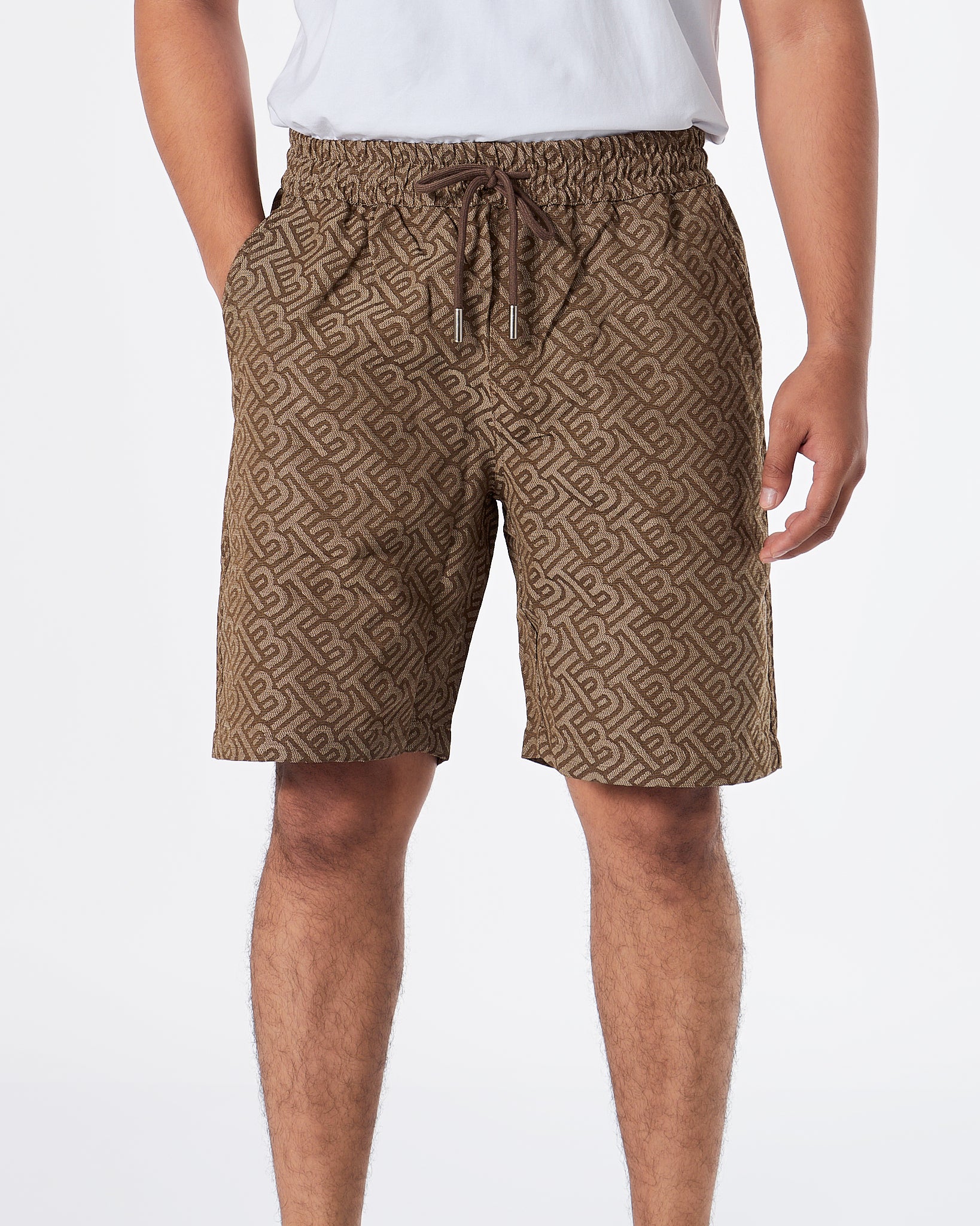 BUR Monogram Over Printed Men Shorts 30.90