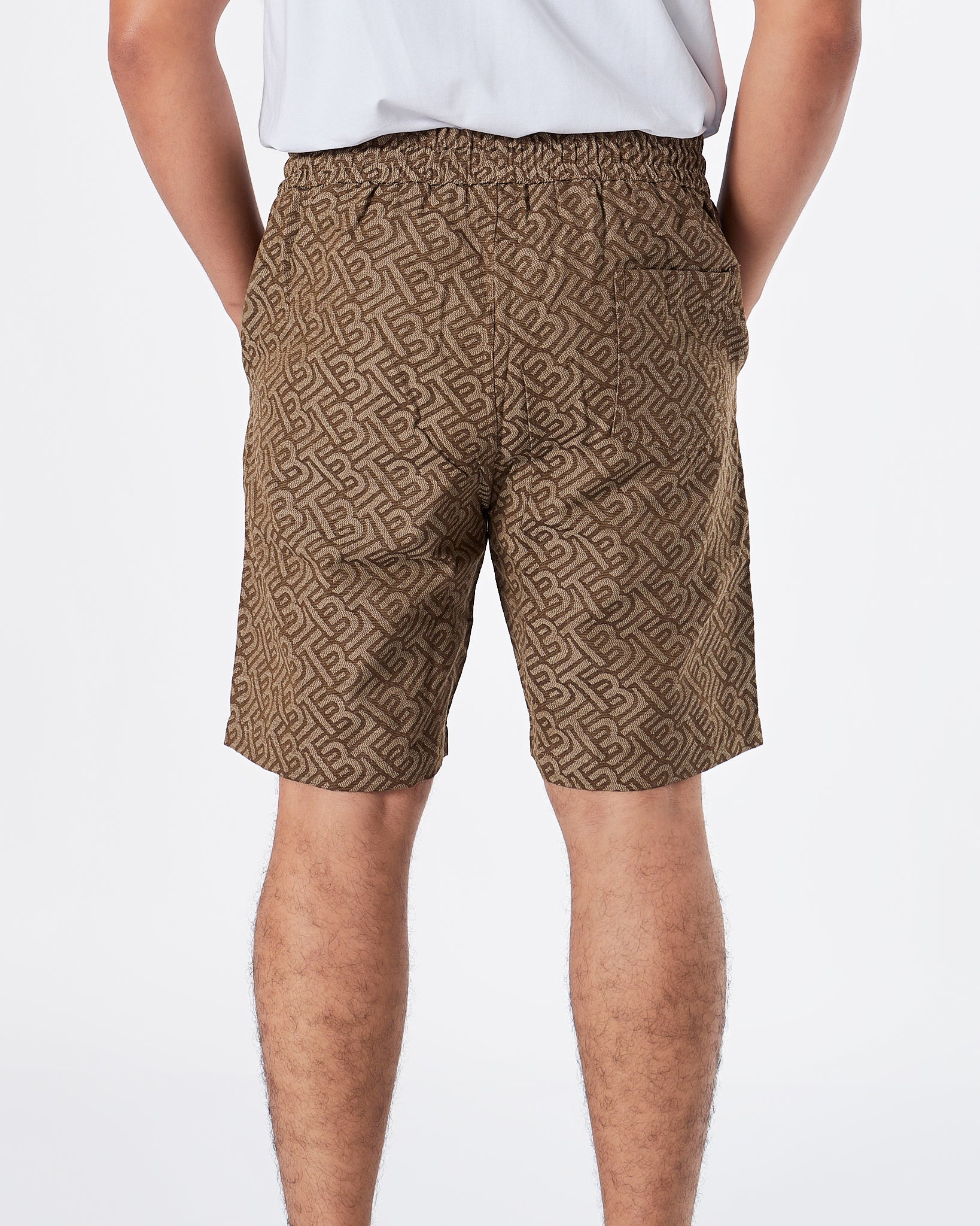 BUR Monogram Over Printed Men Shorts 30.90
