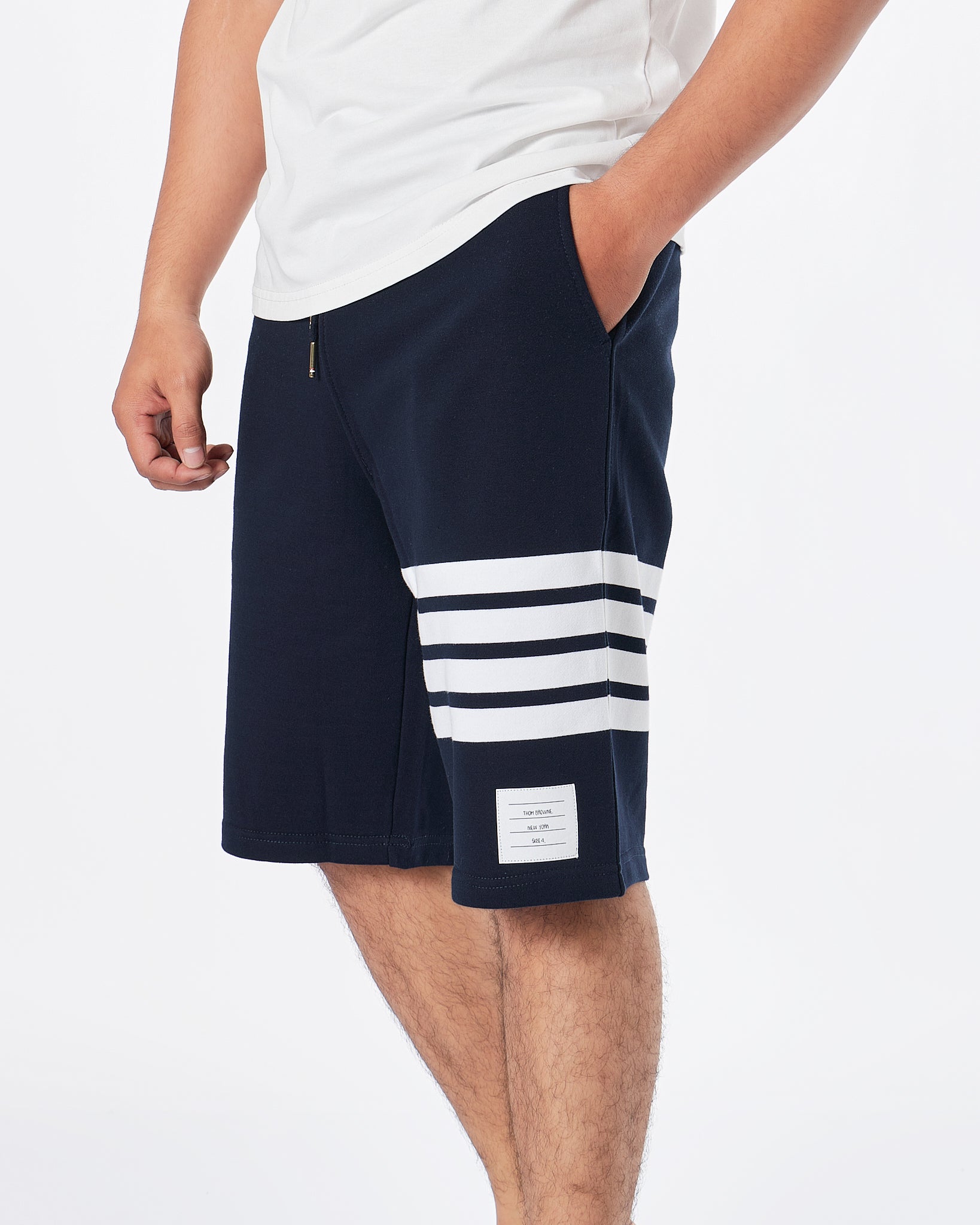 TB 4-Bar Striped Men Blue Shorts 25.90