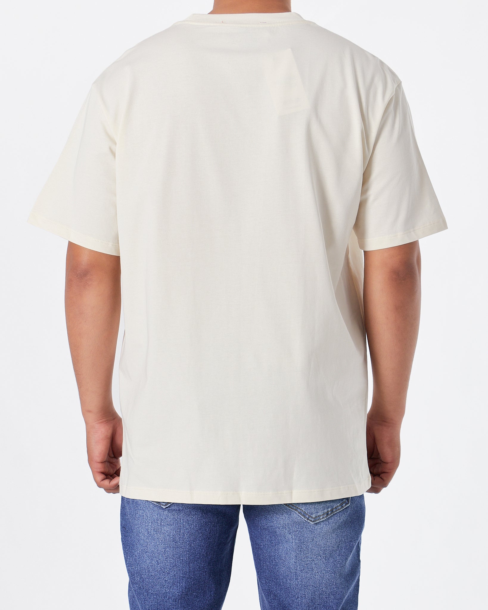 GUC x BAL Color Drip Men White T-Shirt 23.90