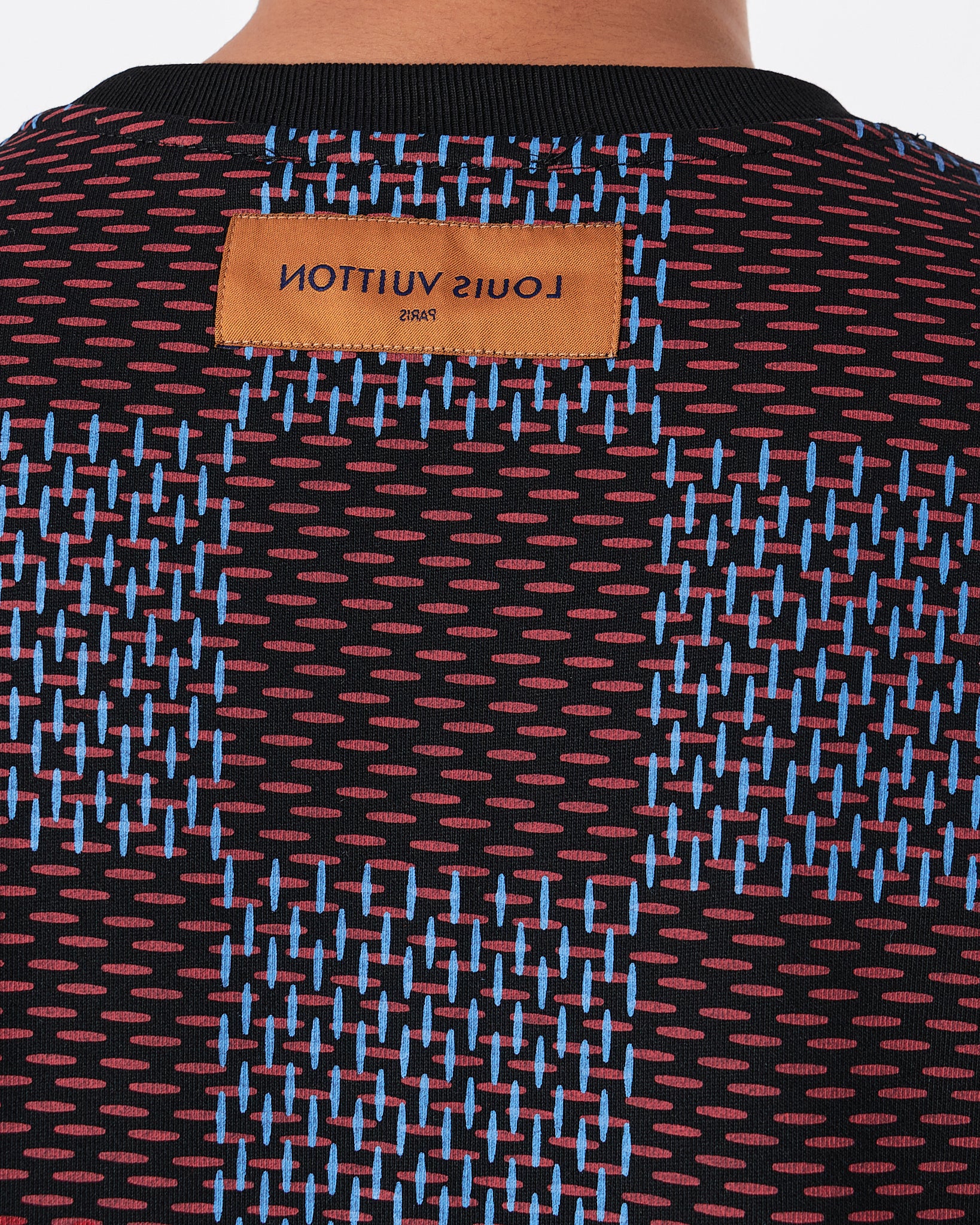 LV Giant Damier Men Black Sweater 34.90