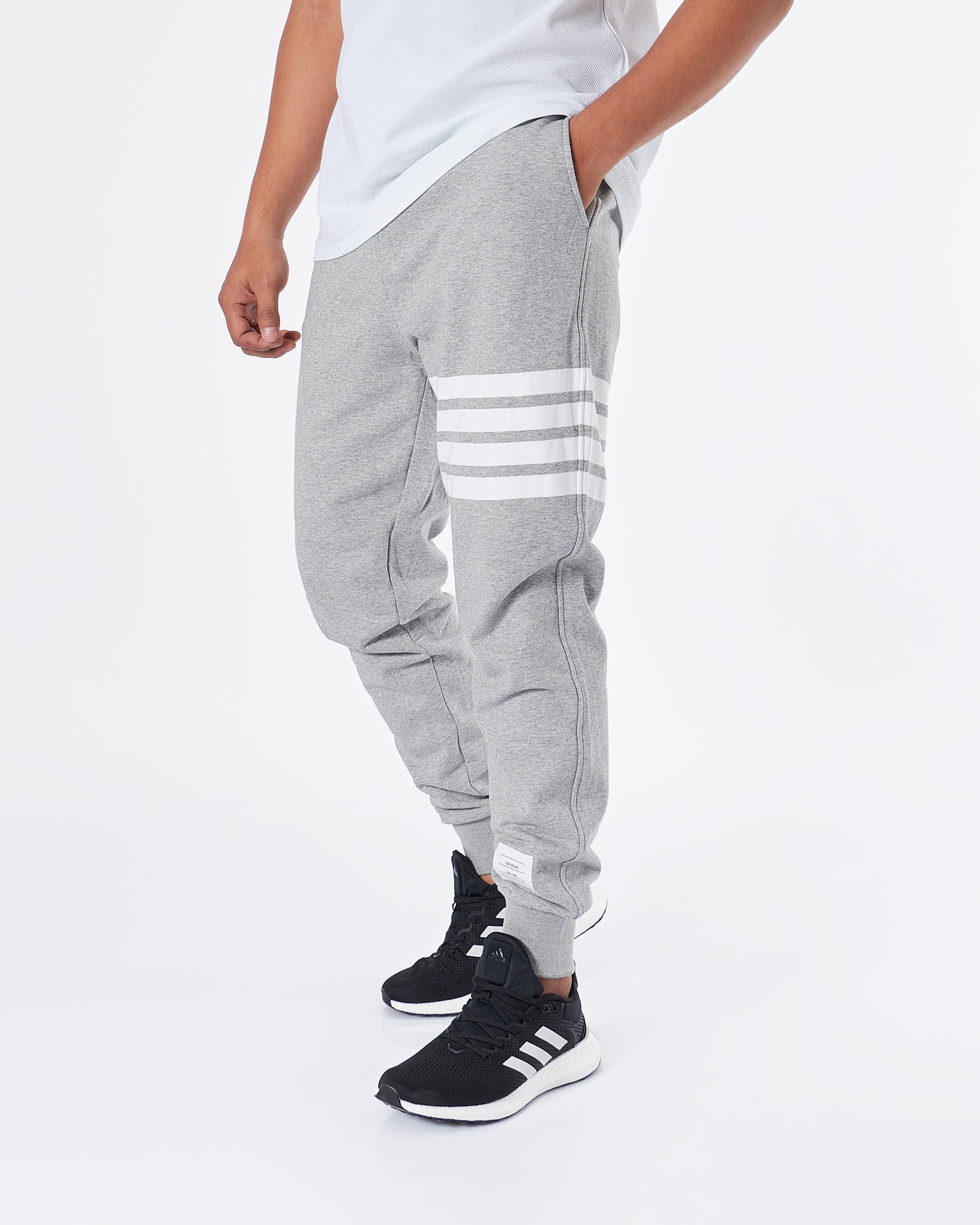 TB 4-Bar Striped Men Grey Joggers 32.90
