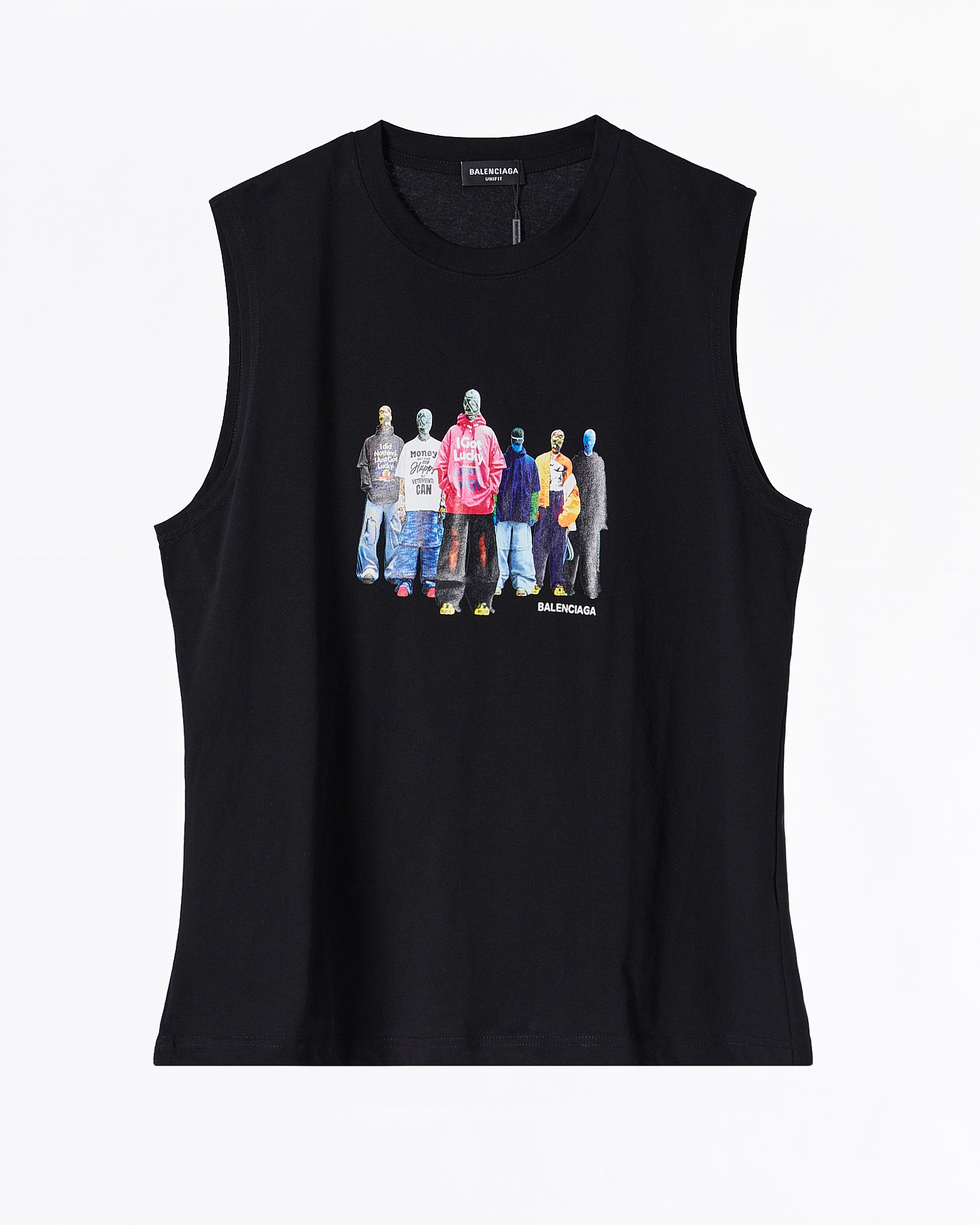 BAL Swag Cartoon Men Black Tank Top 23.90