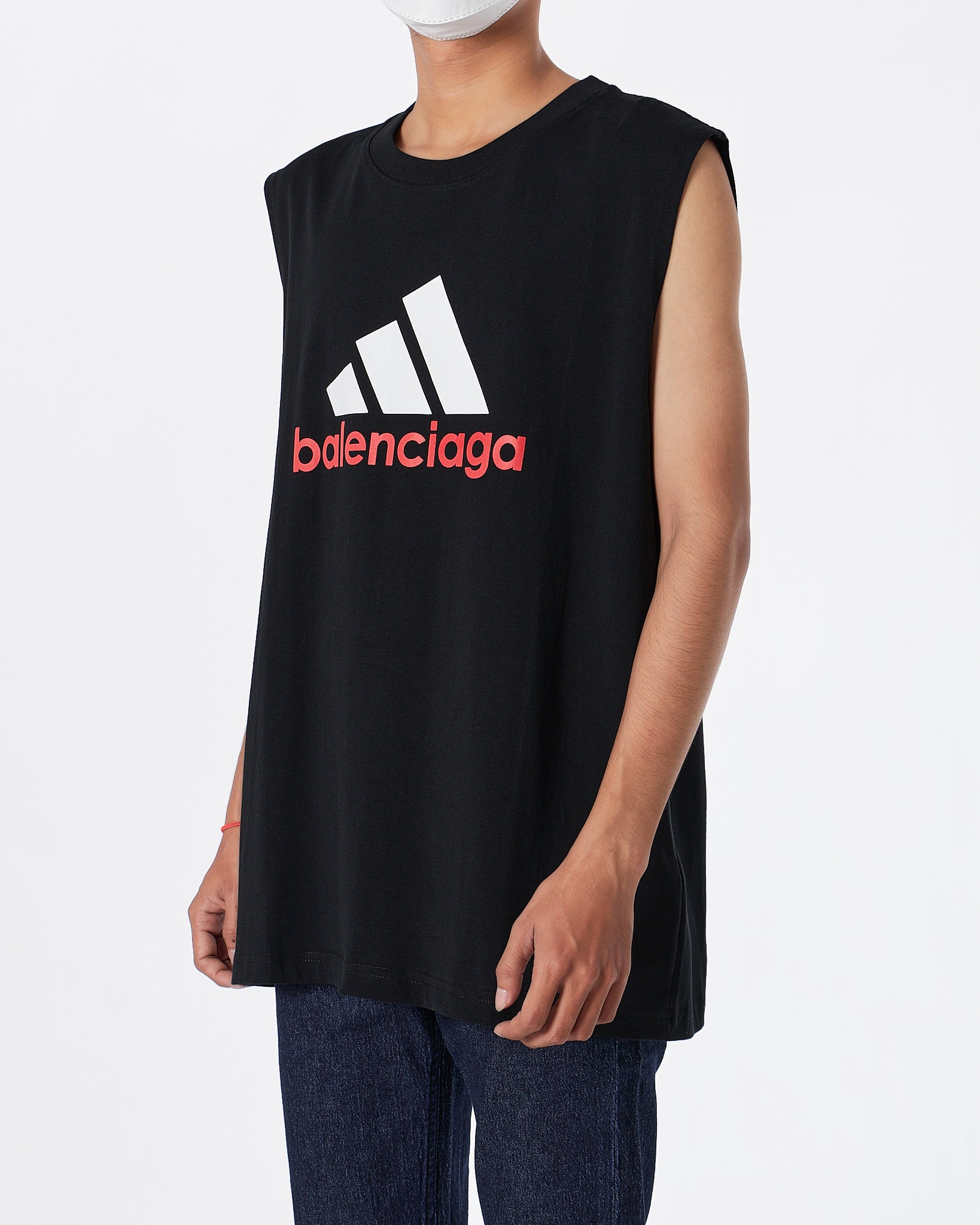 BAL x ADI Men Black Tank Top 22.90