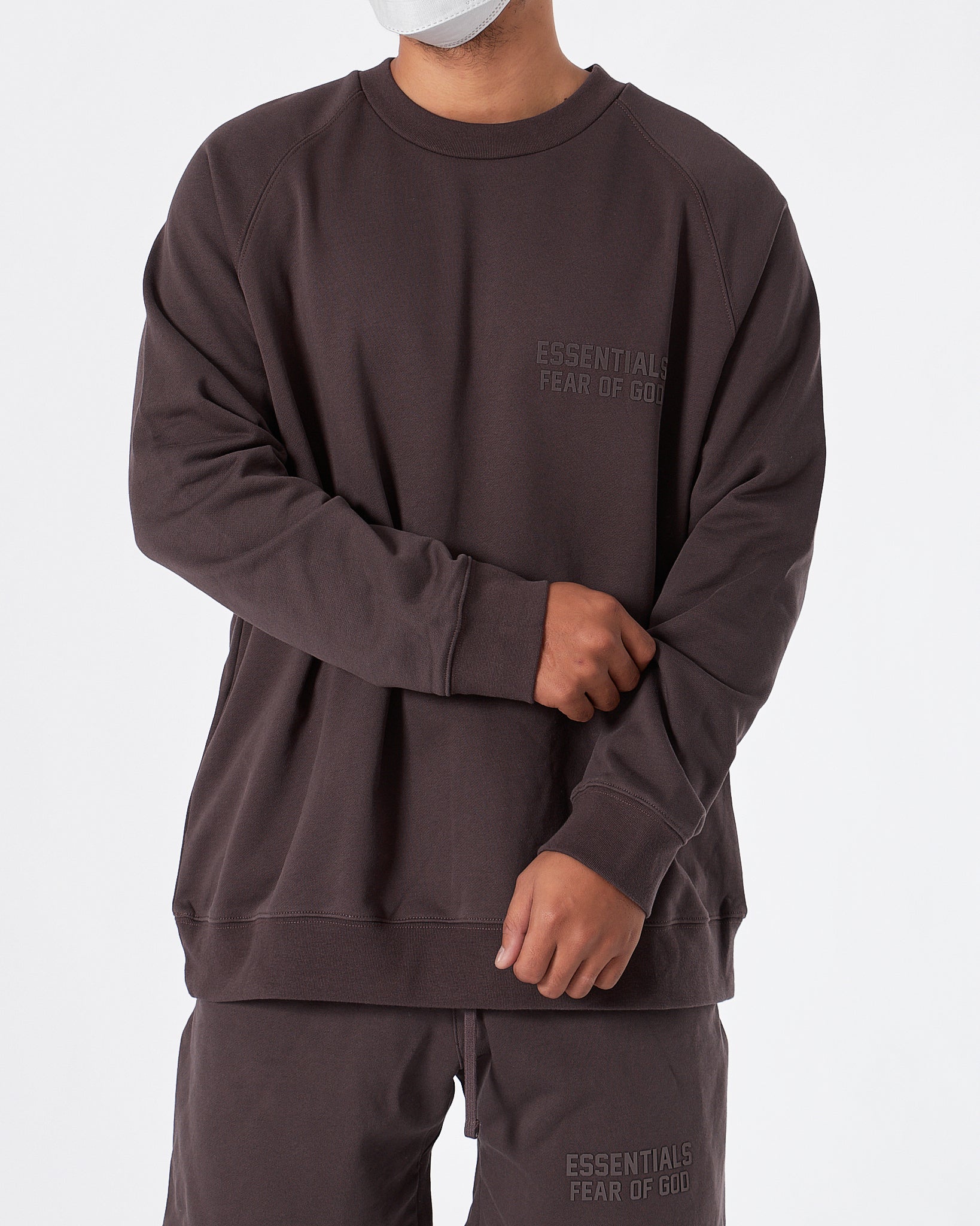 ESS Fear Of God Men Dark Purple Sweater 25.90