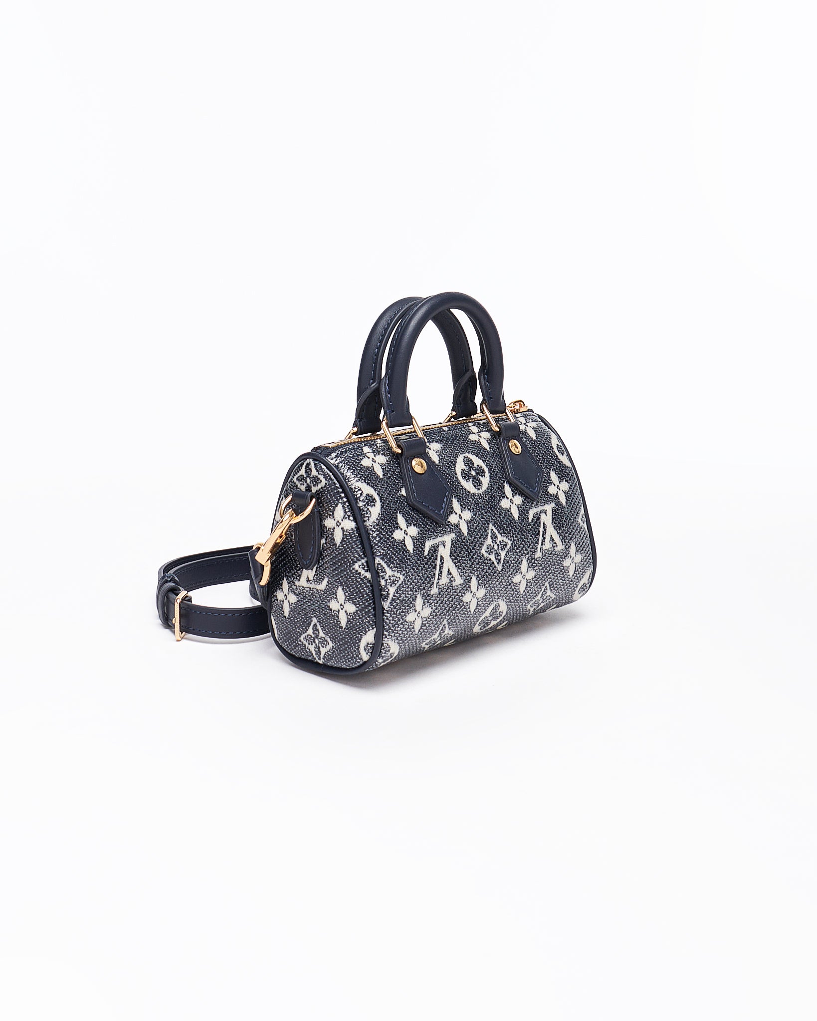 LV Monogram Cylinder Lady Black Bag 209