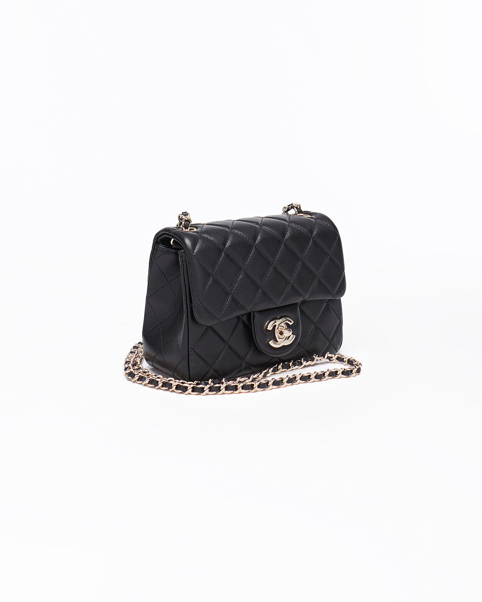 CHA Small Classic Flap Lady Black Bag 229