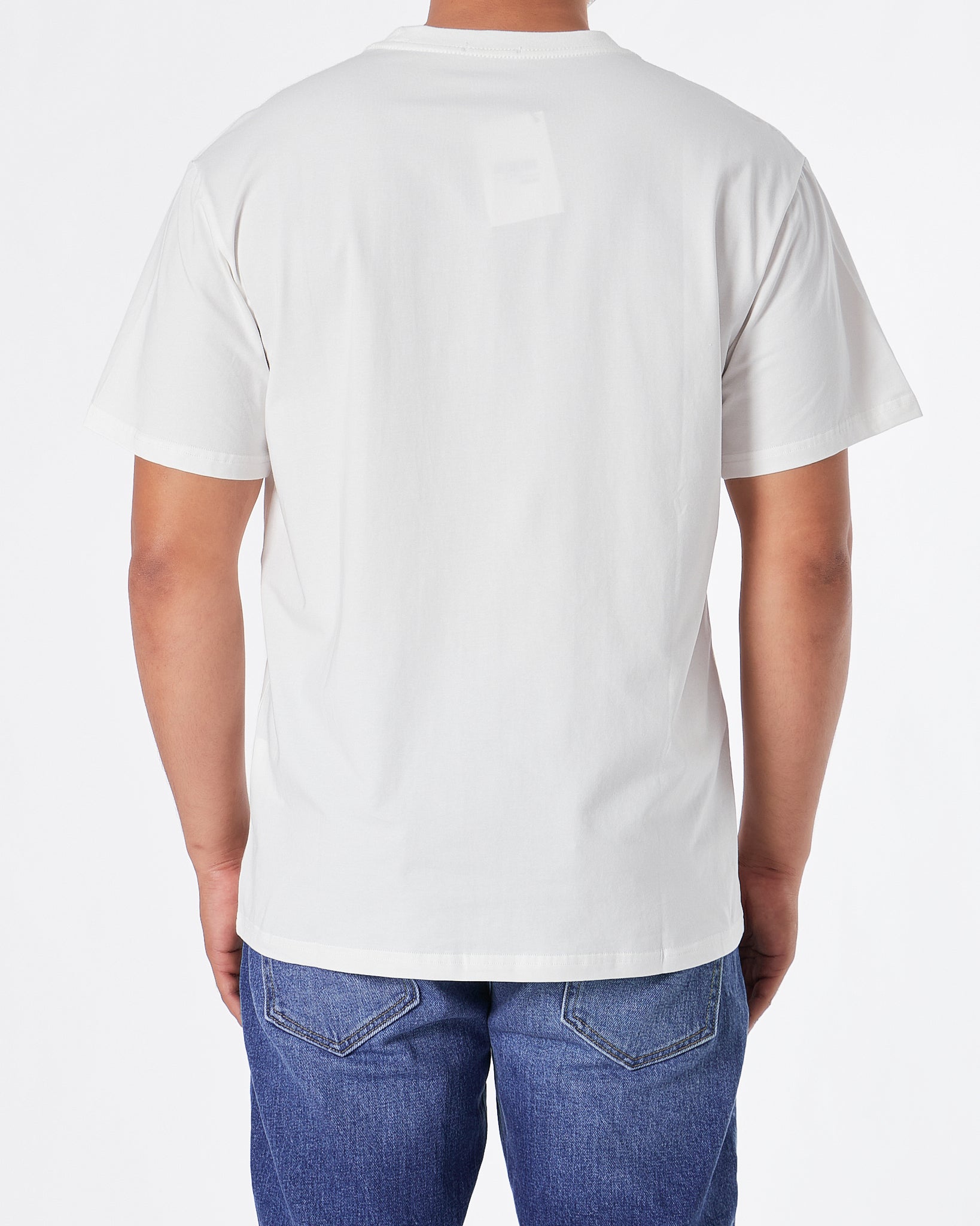 LOW Logo Printed Men White T-Shirt 20.90