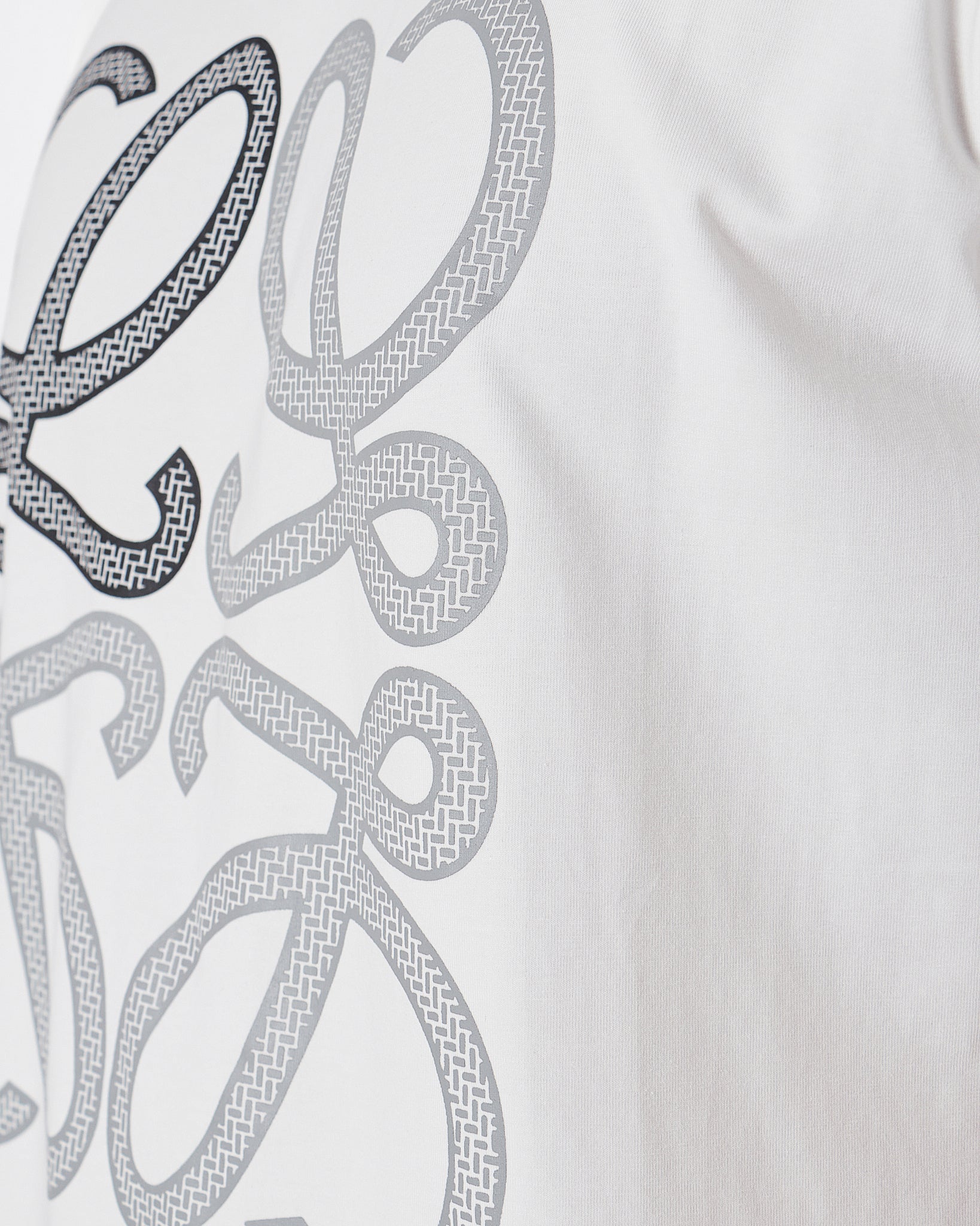 LOW Logo Printed Men White T-Shirt 20.90