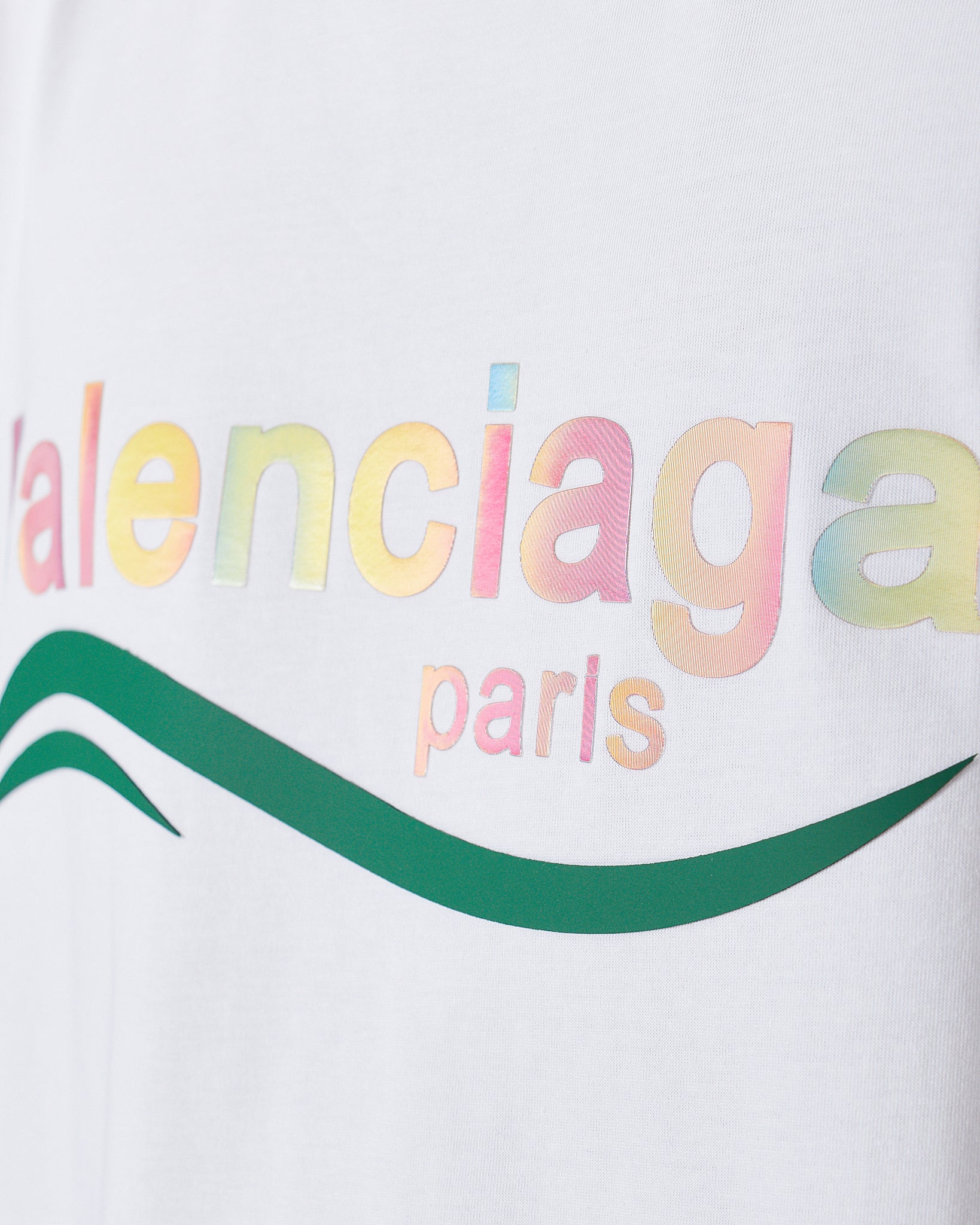 BAL Hologram Logo Men White T-Shirt 52.90