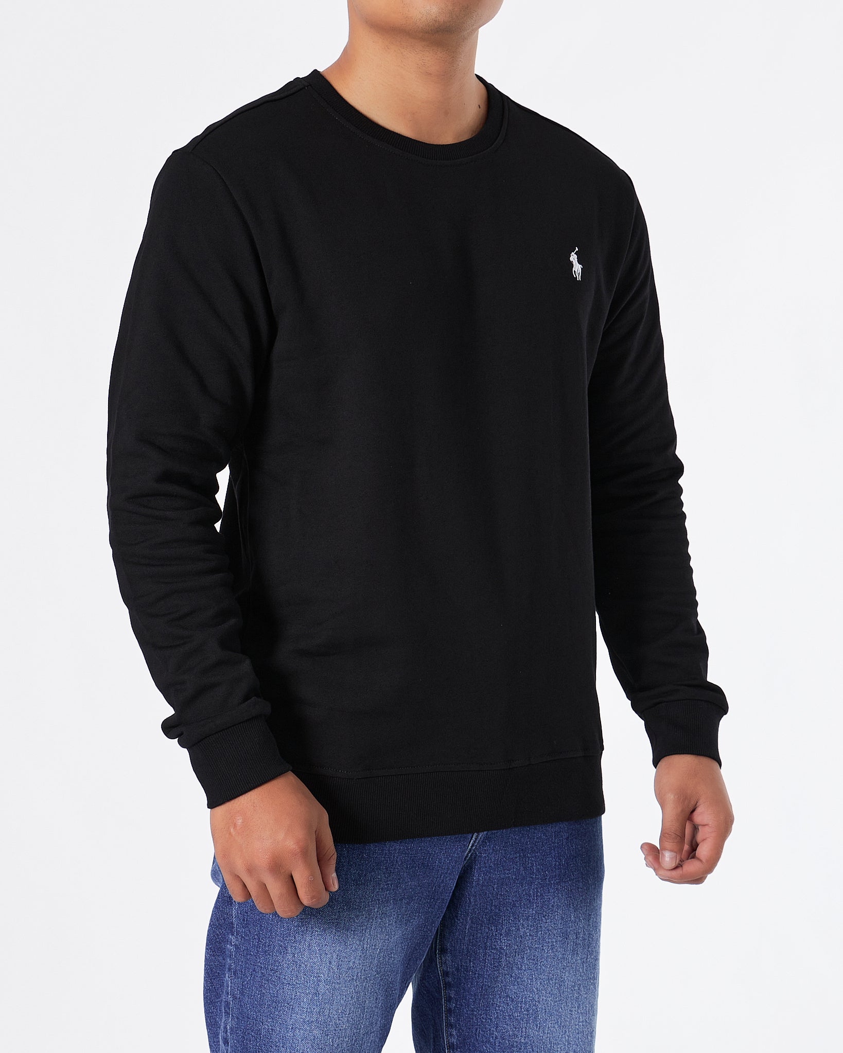 RL Plain Color Men Black Sweater 29.90