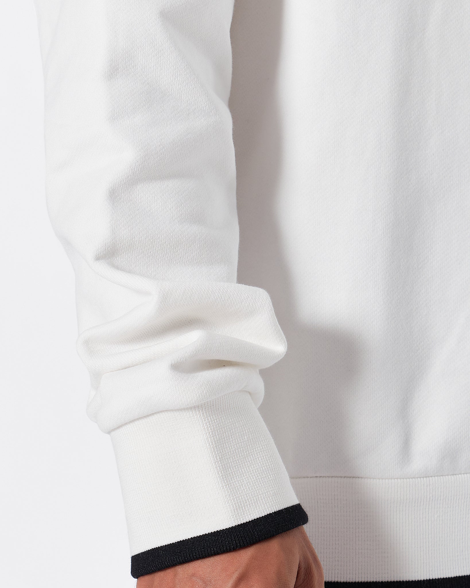 DG Logo Embroidered Men White Sweater 84.90