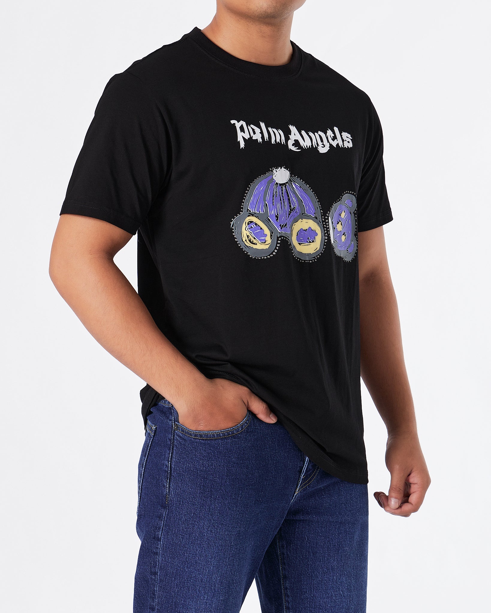 PA Teedy Bear Men Black T-Shirt 19.90