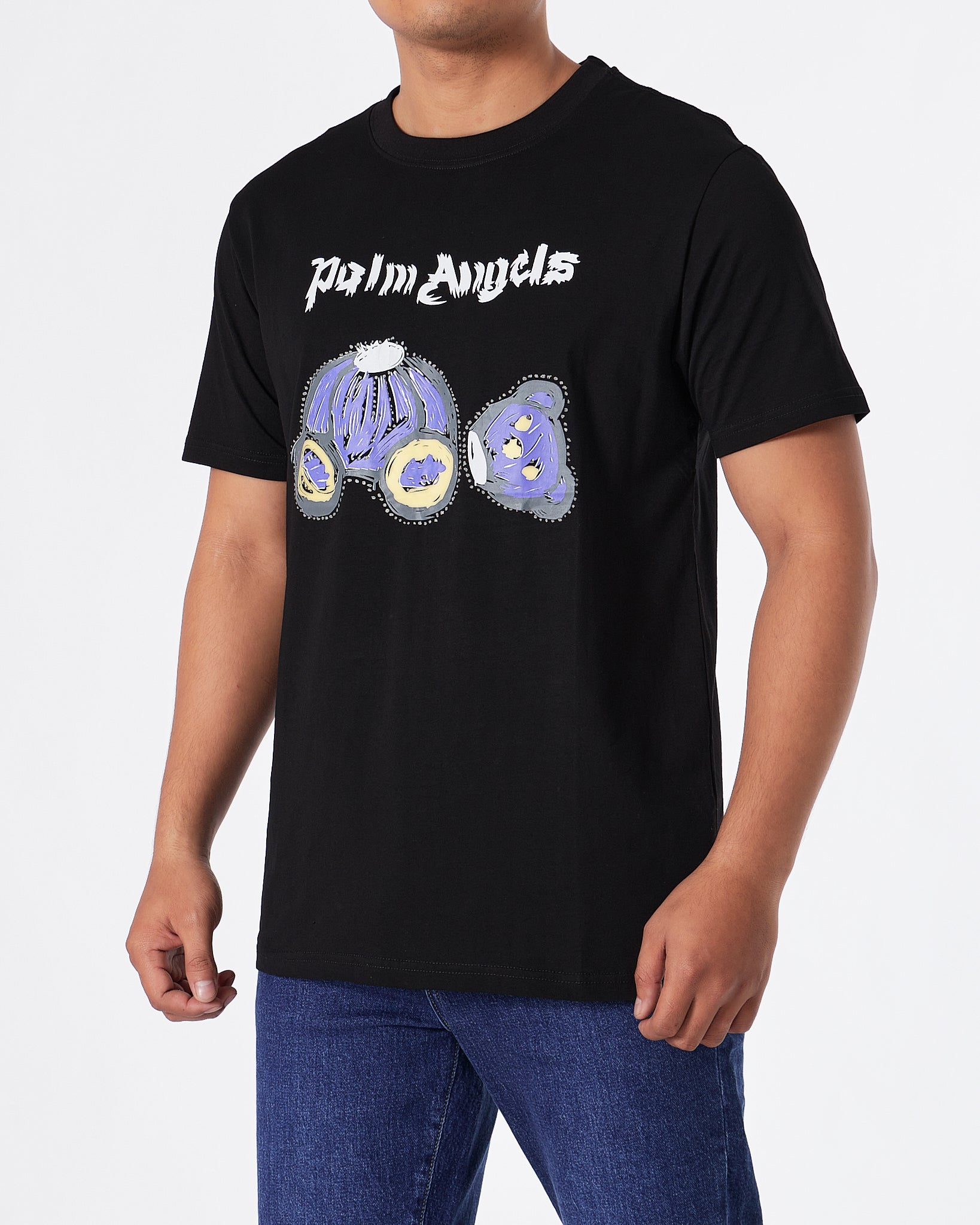 PA Teedy Bear Men Black T-Shirt 19.90