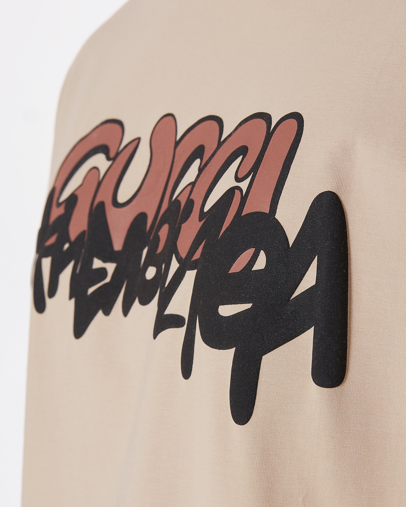 GUC x BB Printed Men Cream T-Shirt 18.90
