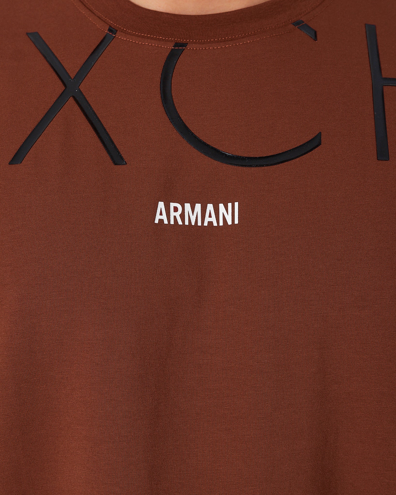 ARM Exchange Logo Printed Men Red T-Shirt 15.90
