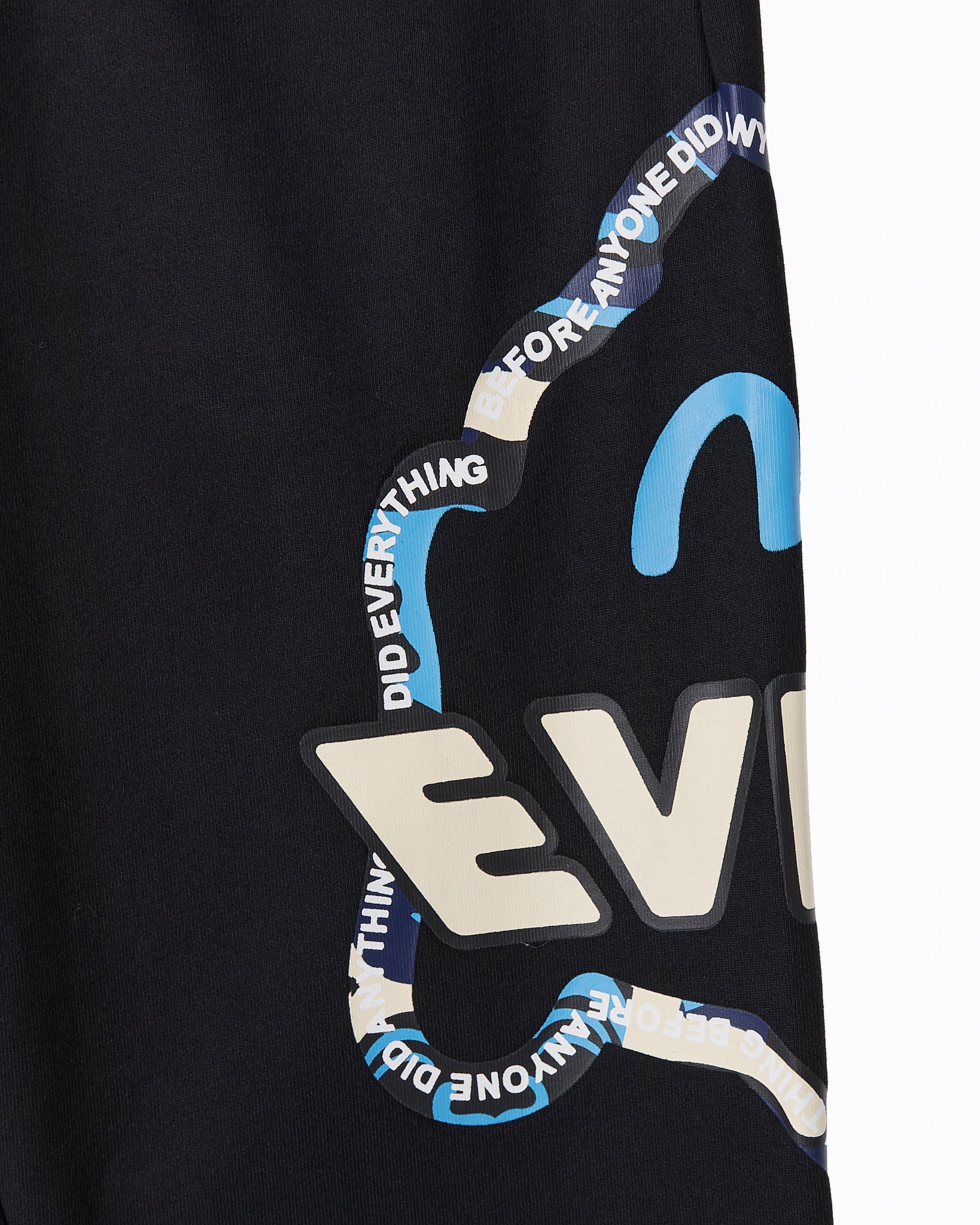 EVI Side Logo Printed Men Black Joggers 34.90