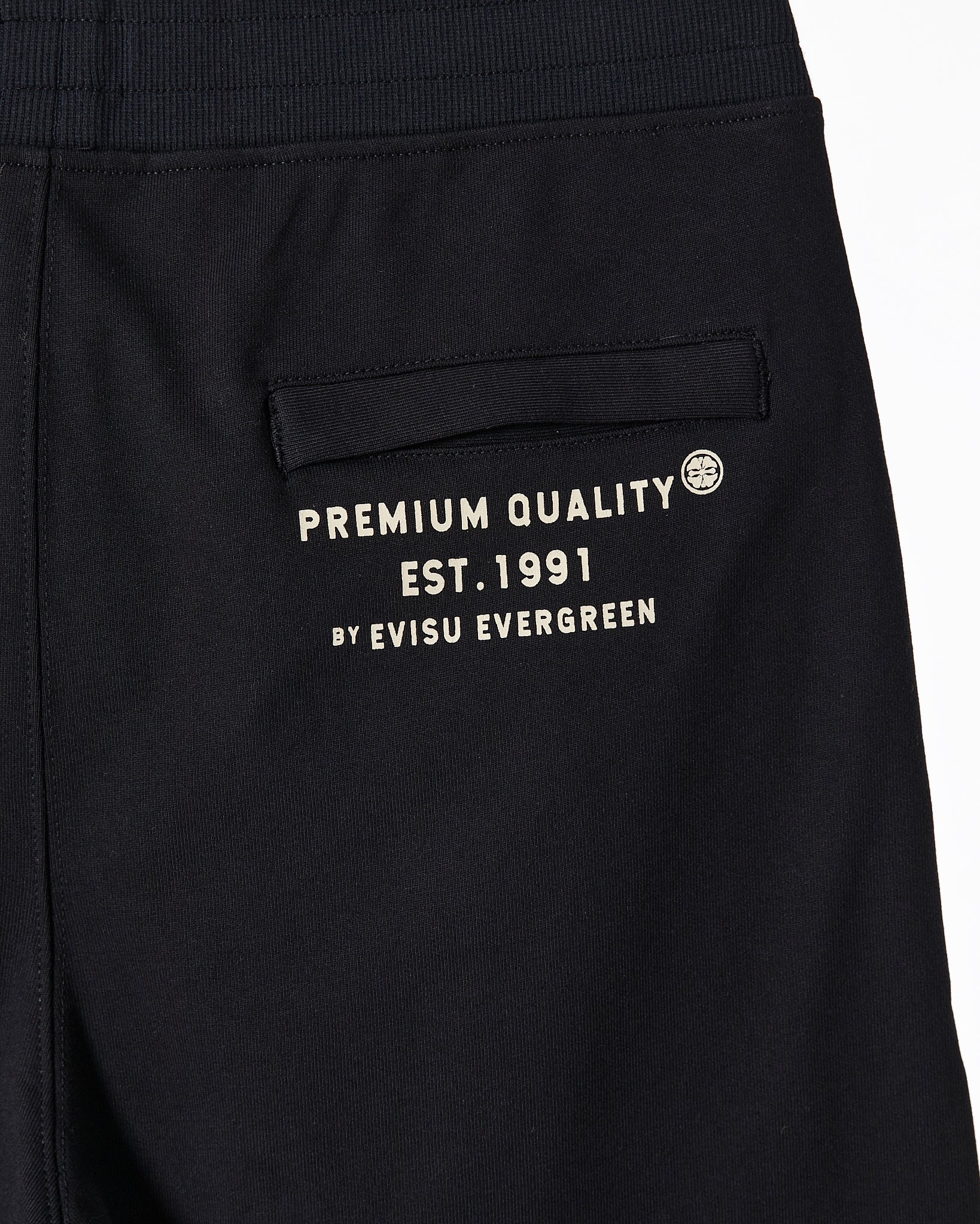 EVI Side Logo Printed Men Black Joggers 34.90