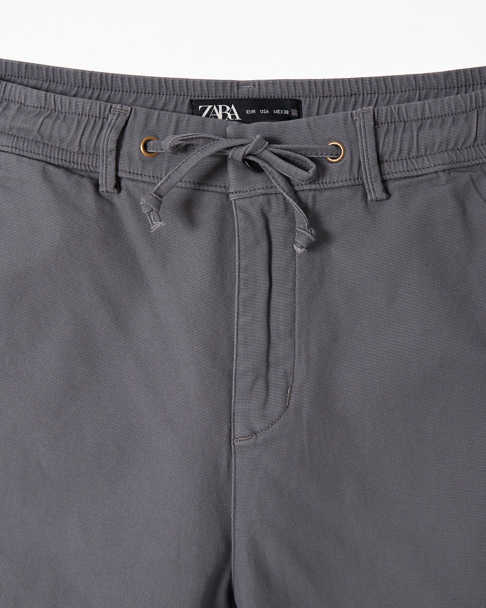 Elastic Waistband Khaki Men Joggers 25.90
