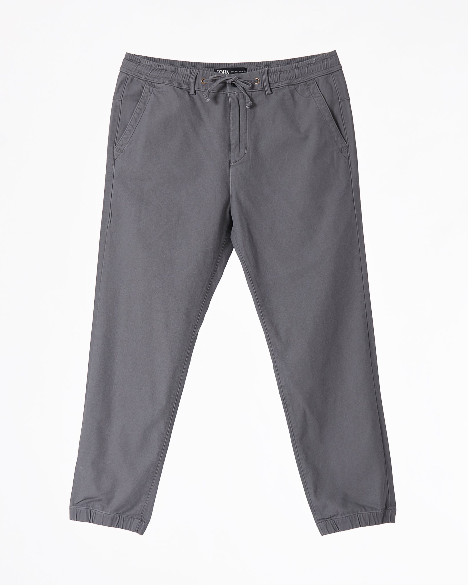 Elastic Waistband Khaki Men Joggers 25.90
