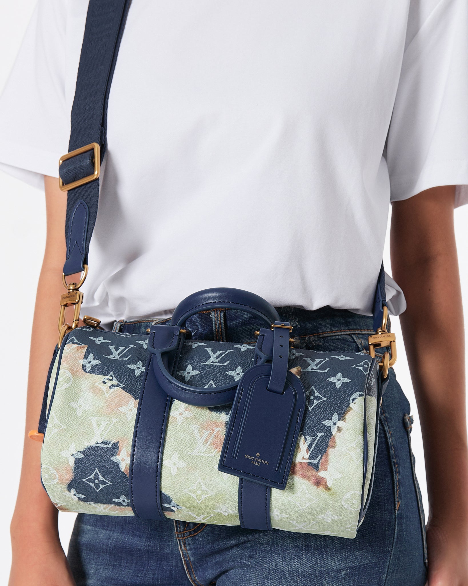 LV Cylinder Lady Gradient Color Bag 249