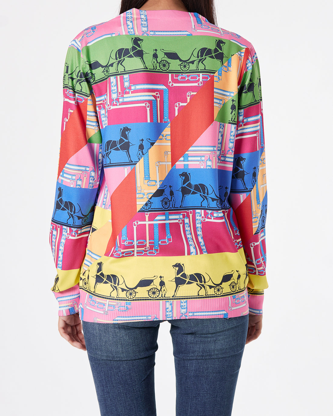 HER Horse Over Printed Lady  Sweater 22.90