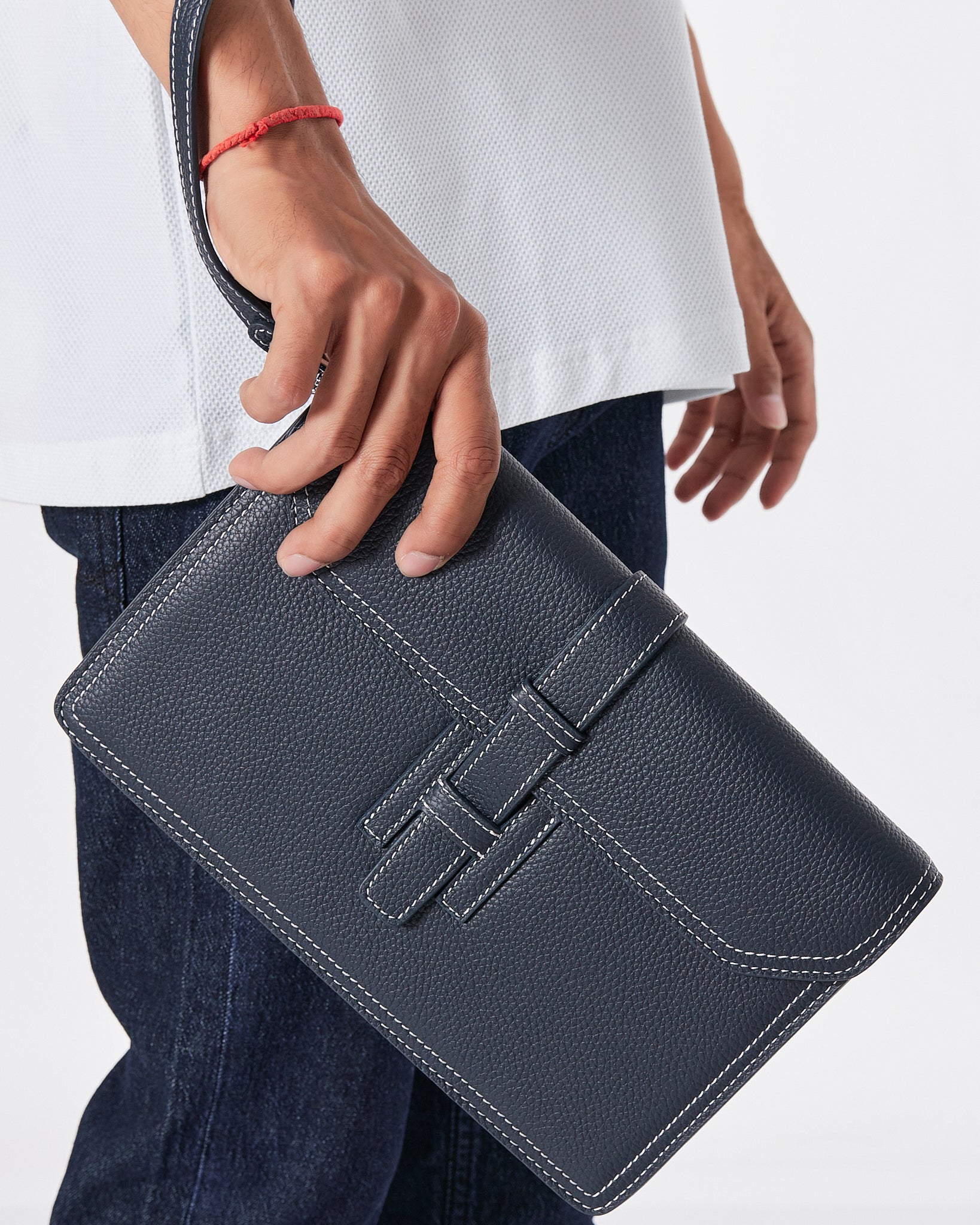 HER Men Blue Clutch Bag 139