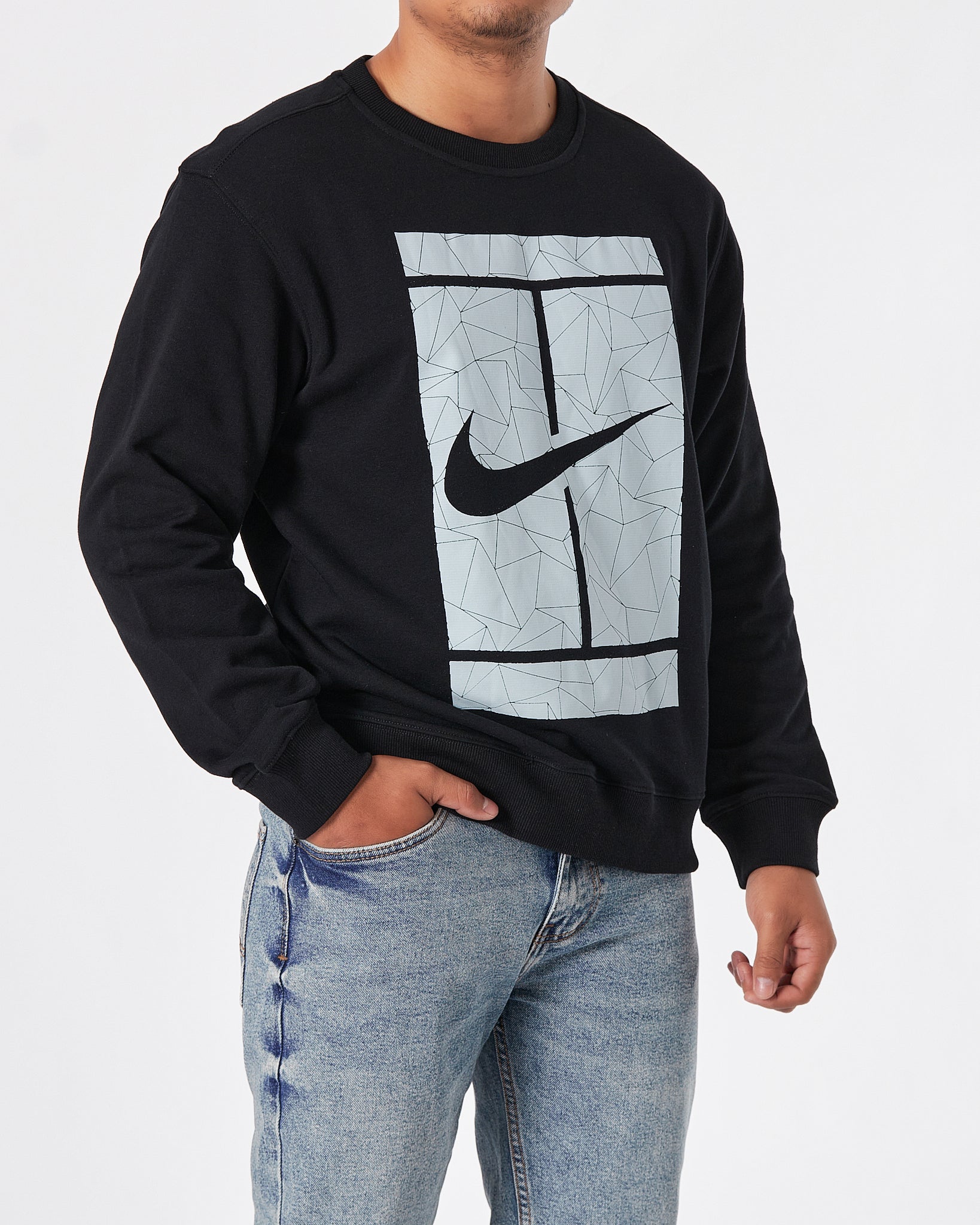 NIK Swooh Logo Printed Sweater 20.90