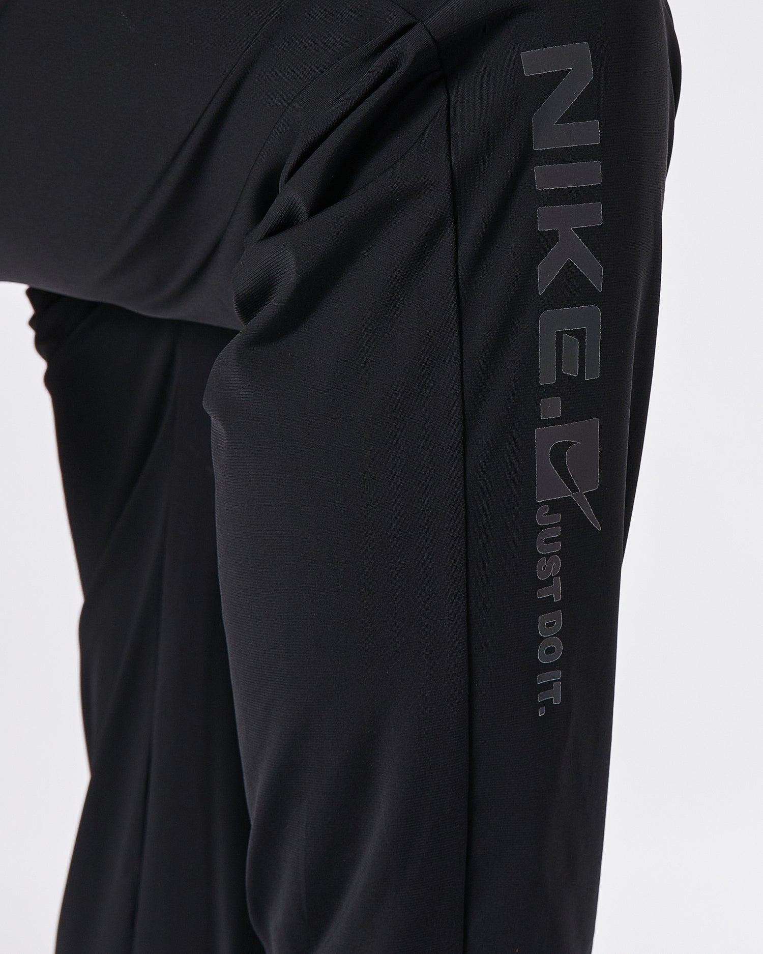 NIK Swooh Printed Men Black Track Pants 16.90