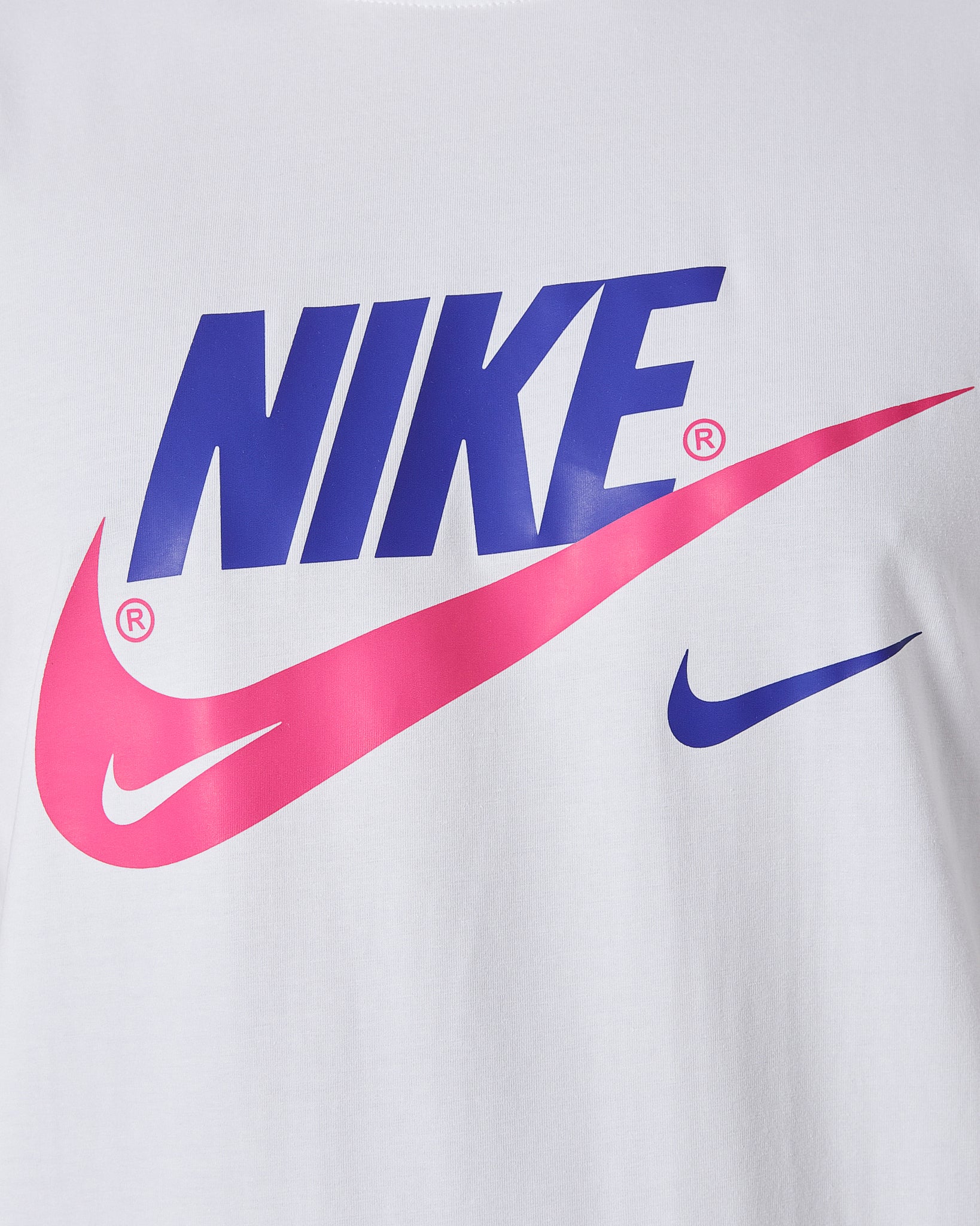 NIK Logo Printed Men White T-Shirt 15.90