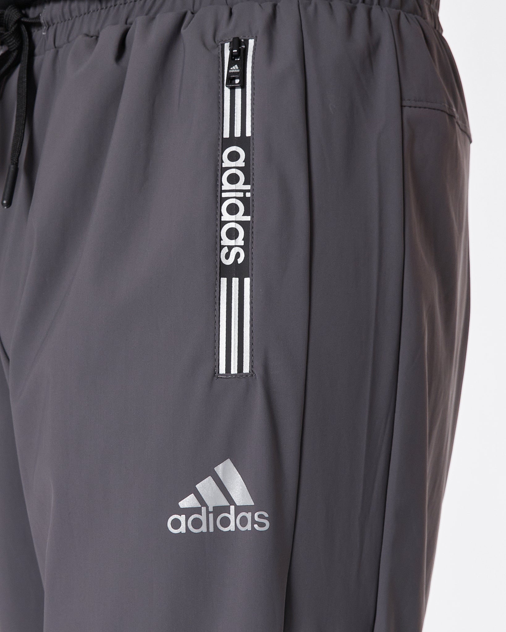 ADI Side Striped Lightweight Men Grey Track Pants 18.90