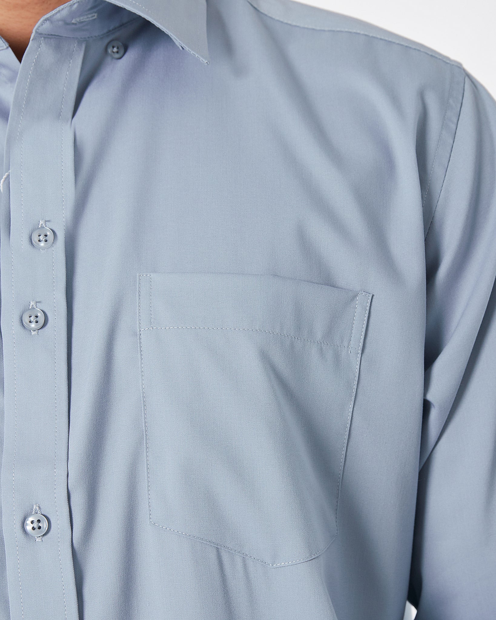 NK Regular Fit Men Grey Shirts Long Sleeve 21.90