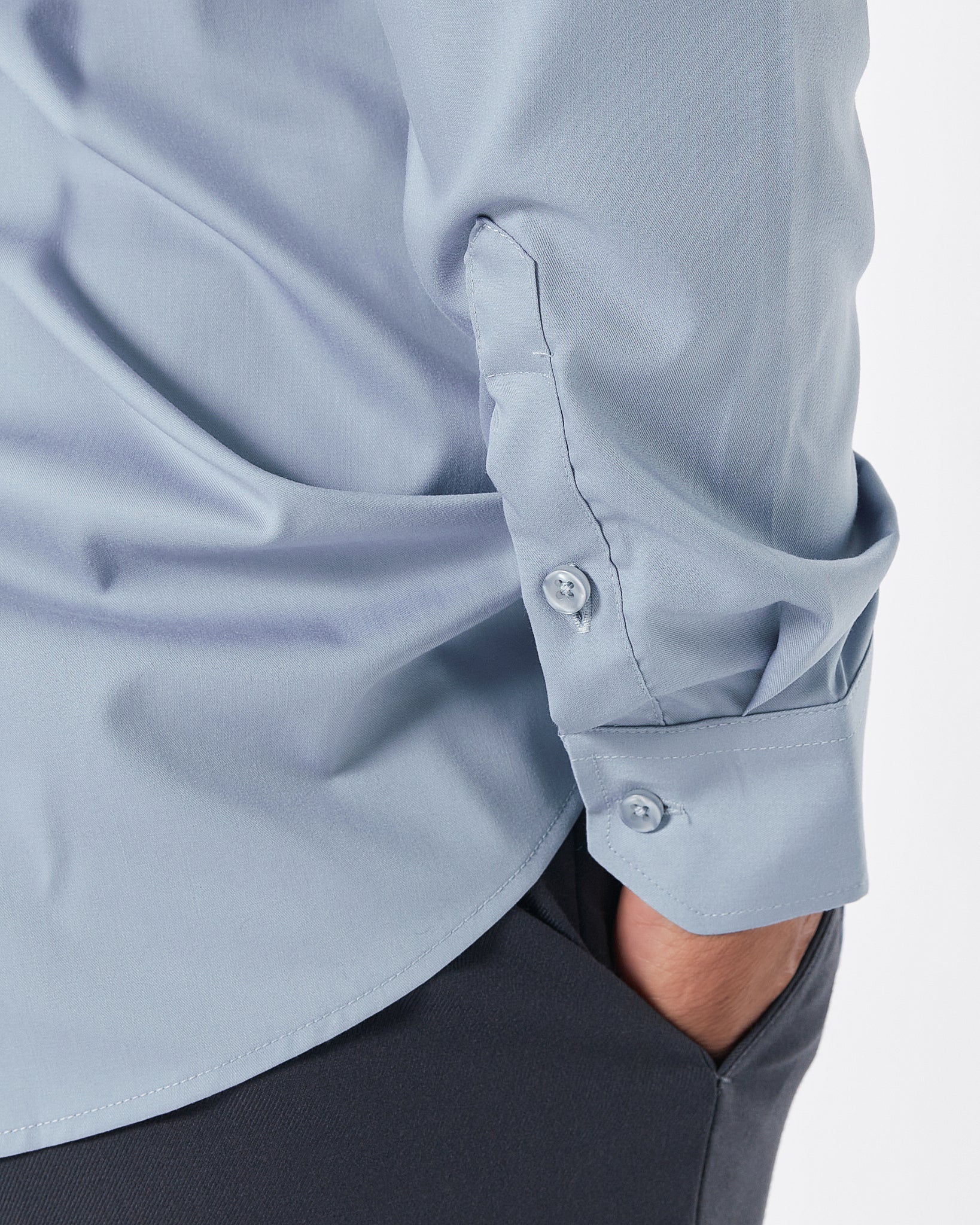 NK Regular Fit Men Grey Shirts Long Sleeve 21.90