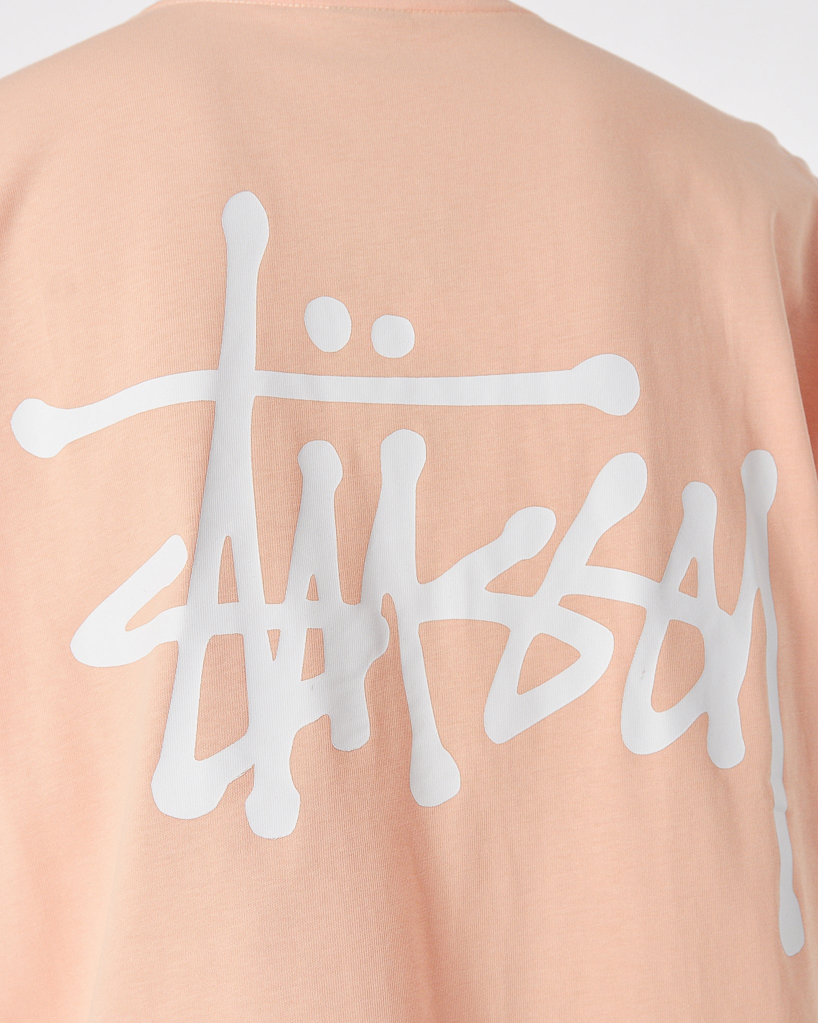 STU Back Logo Printed Men Orange T-Shirt 20.90
