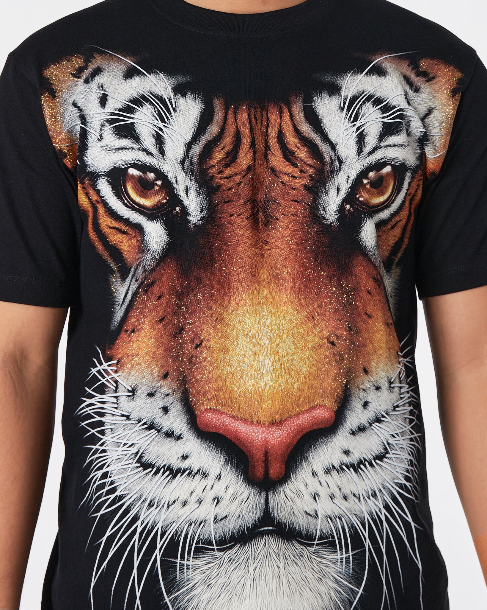 THA Tiger Front & Back Printed Men Over Size T-Shirt 16.90