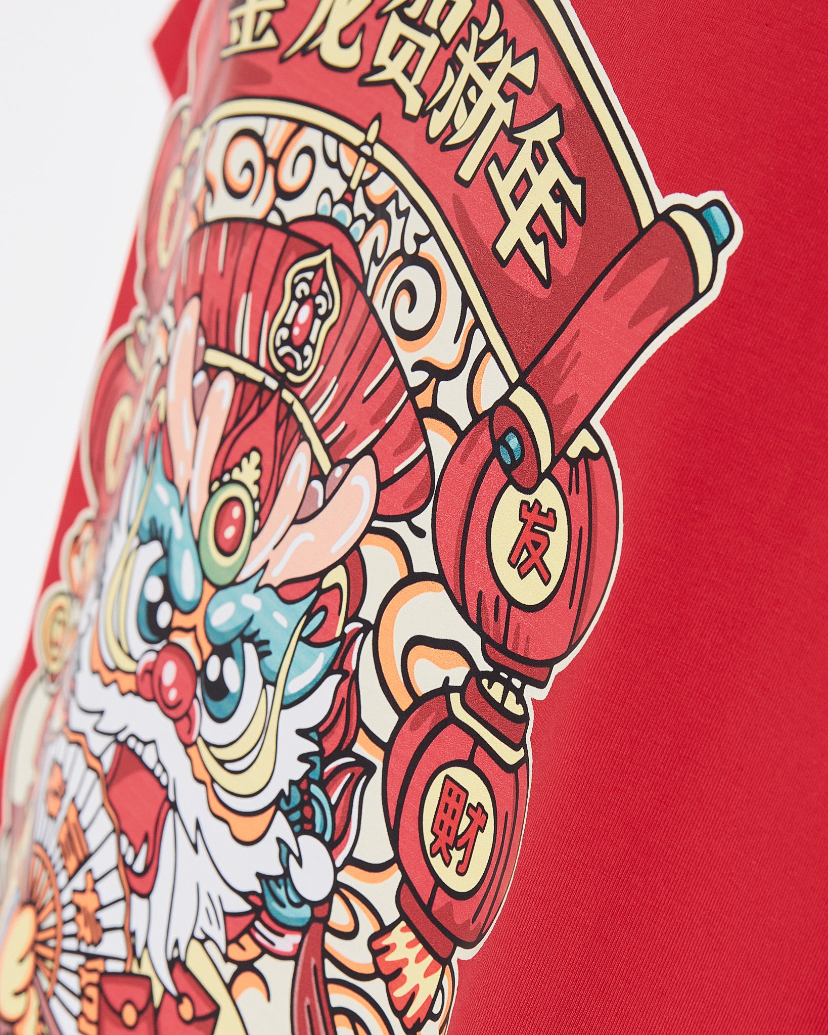 MOI Year Of The Dragon Unisex Red T-Shirt 13.90