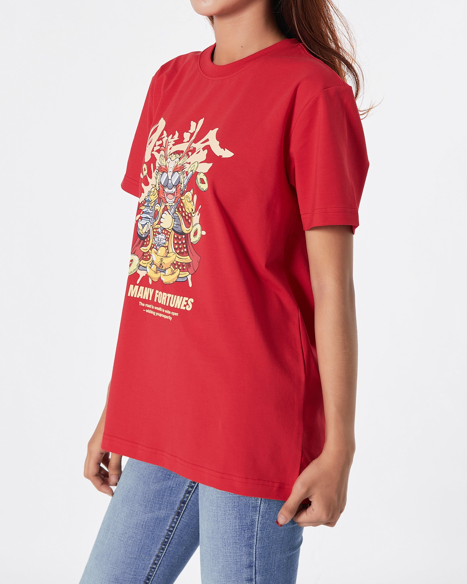 MOI Year Of The Dragon Unisex Red T-Shirt 13.90