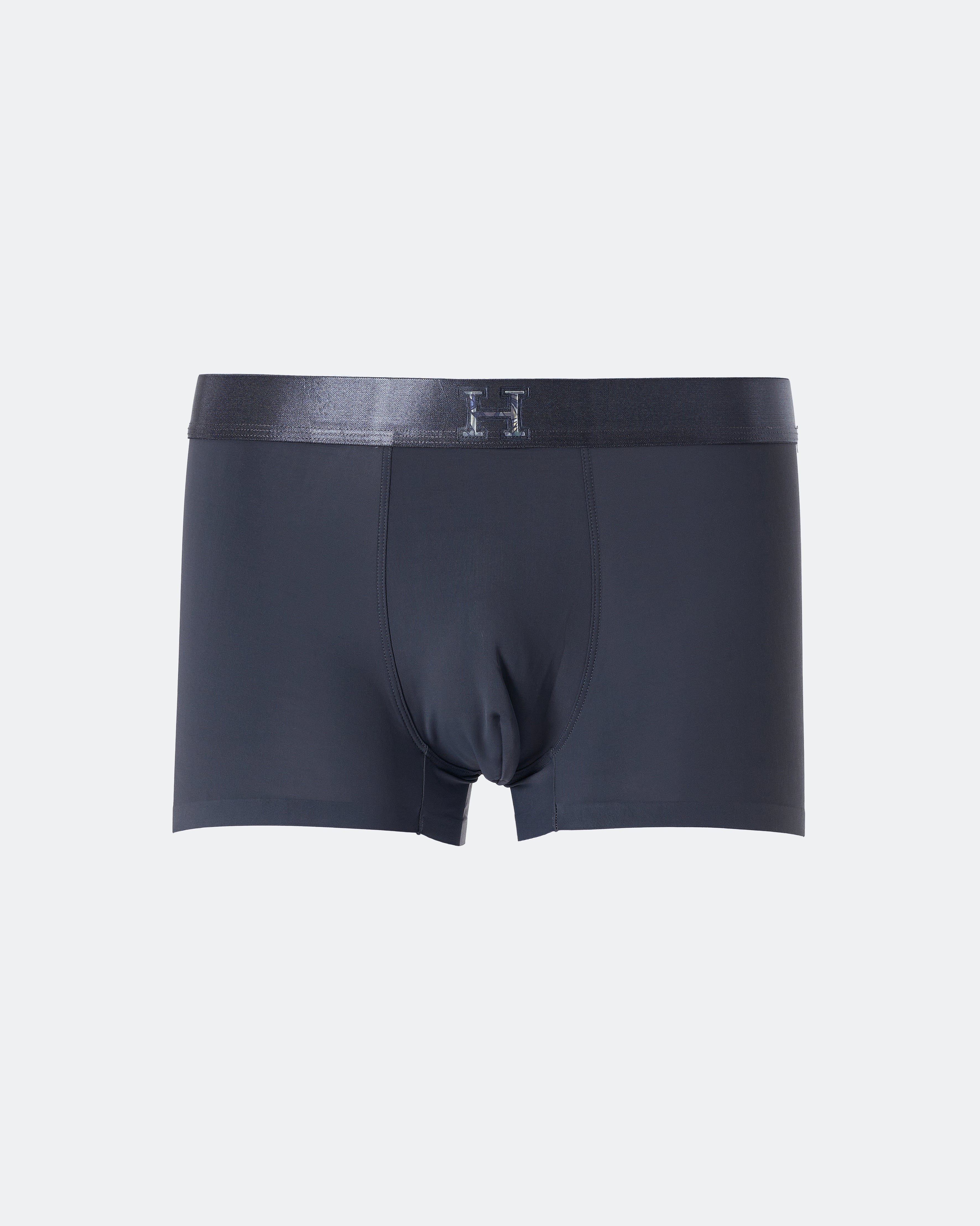 HER Logo Waistband Printed Men Dark Grey Underwear 7.90
