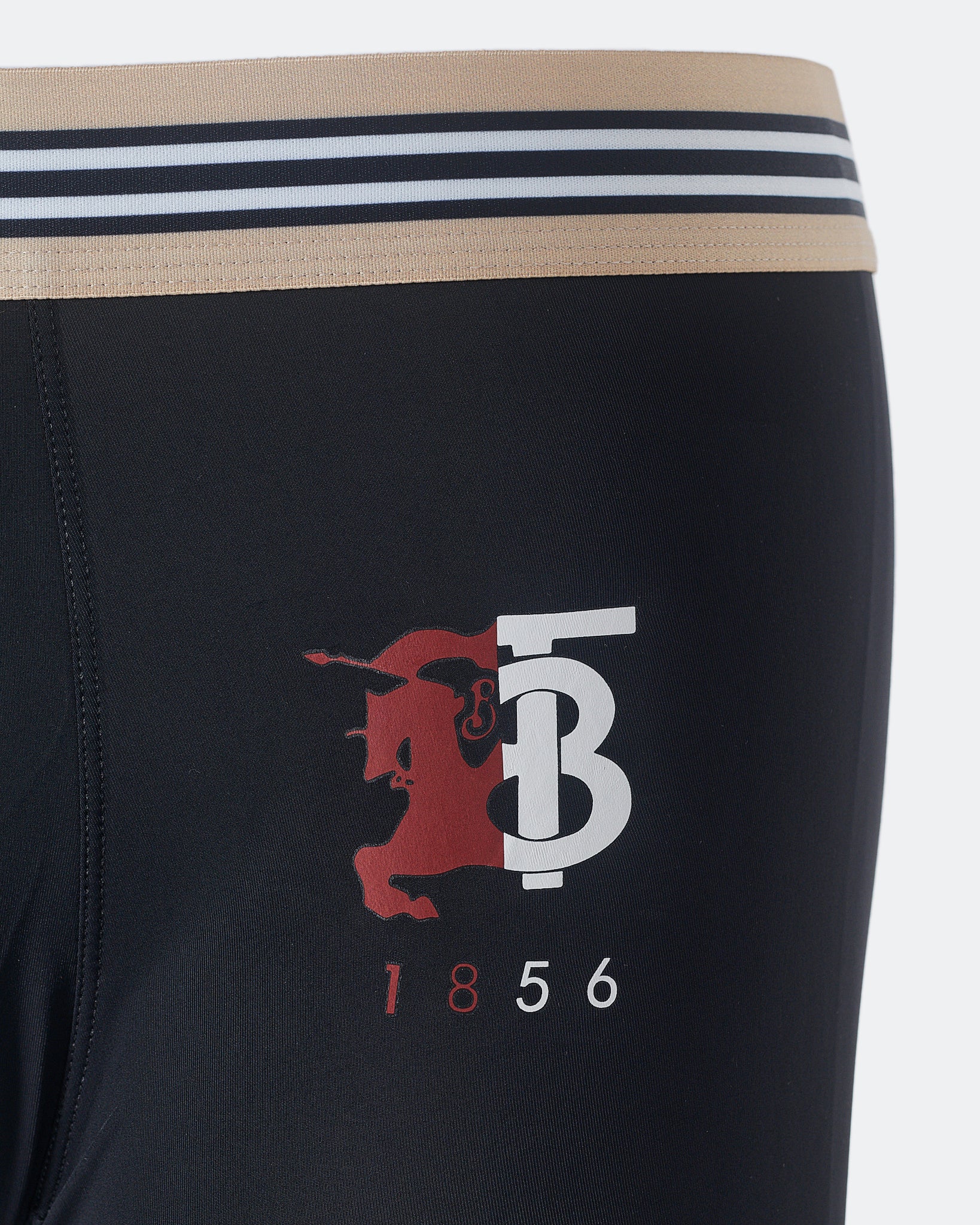 BUR Striped Waistband Men Black Underwear 6.90