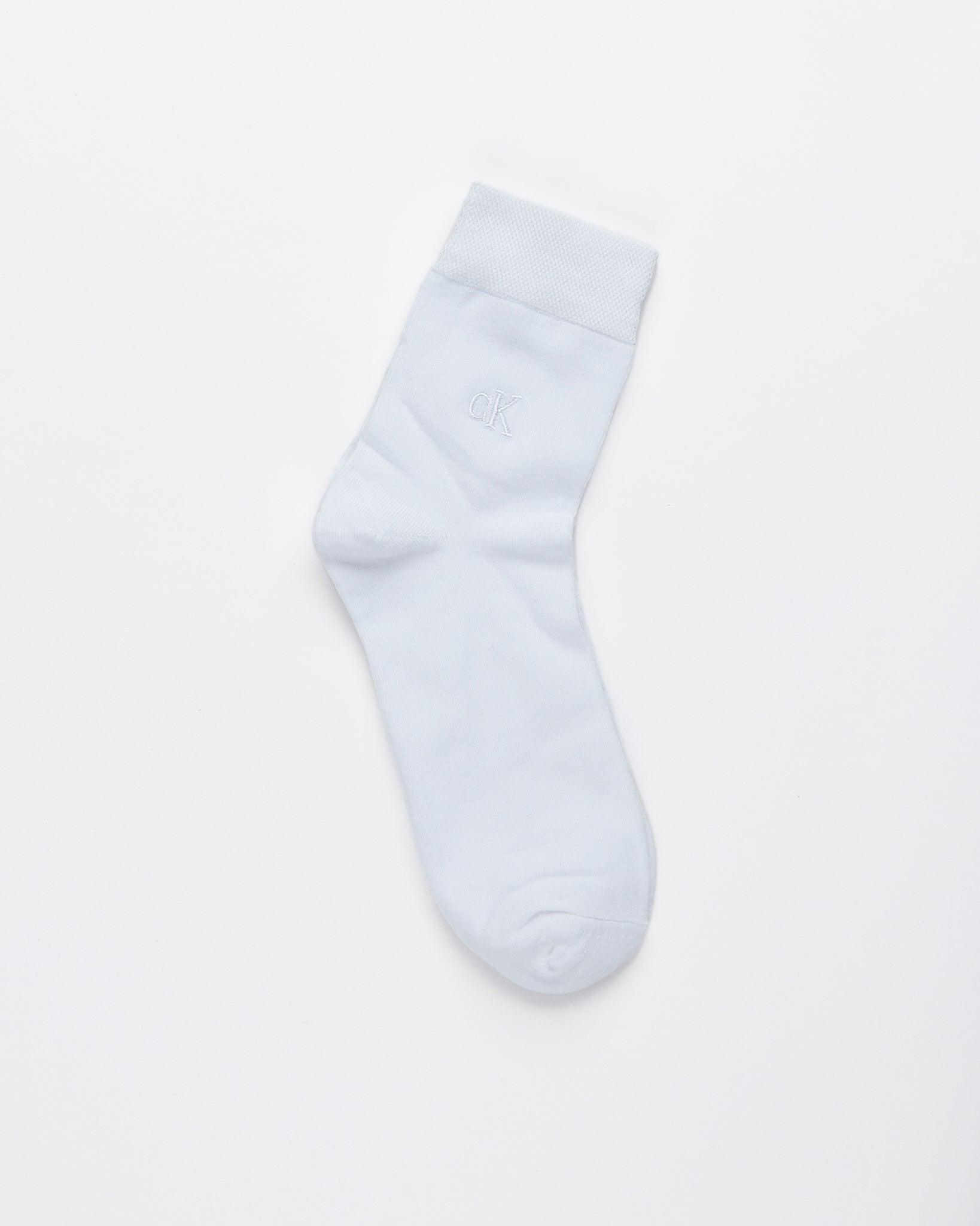 CK White 1 Pairs Quarter Socks 2.50