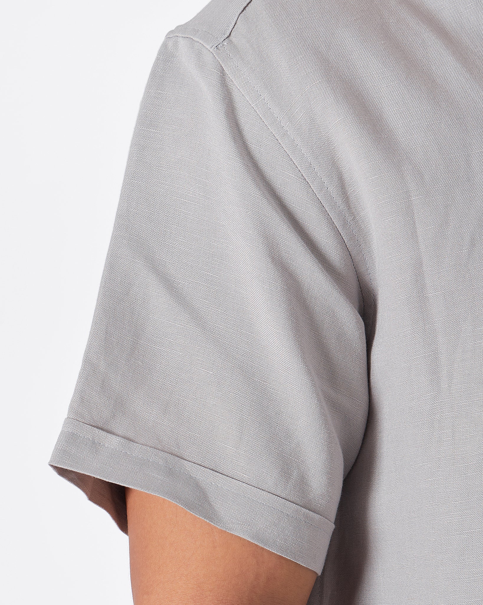 RL Cotton Men Grey Shirts Short Sleeve 28.90