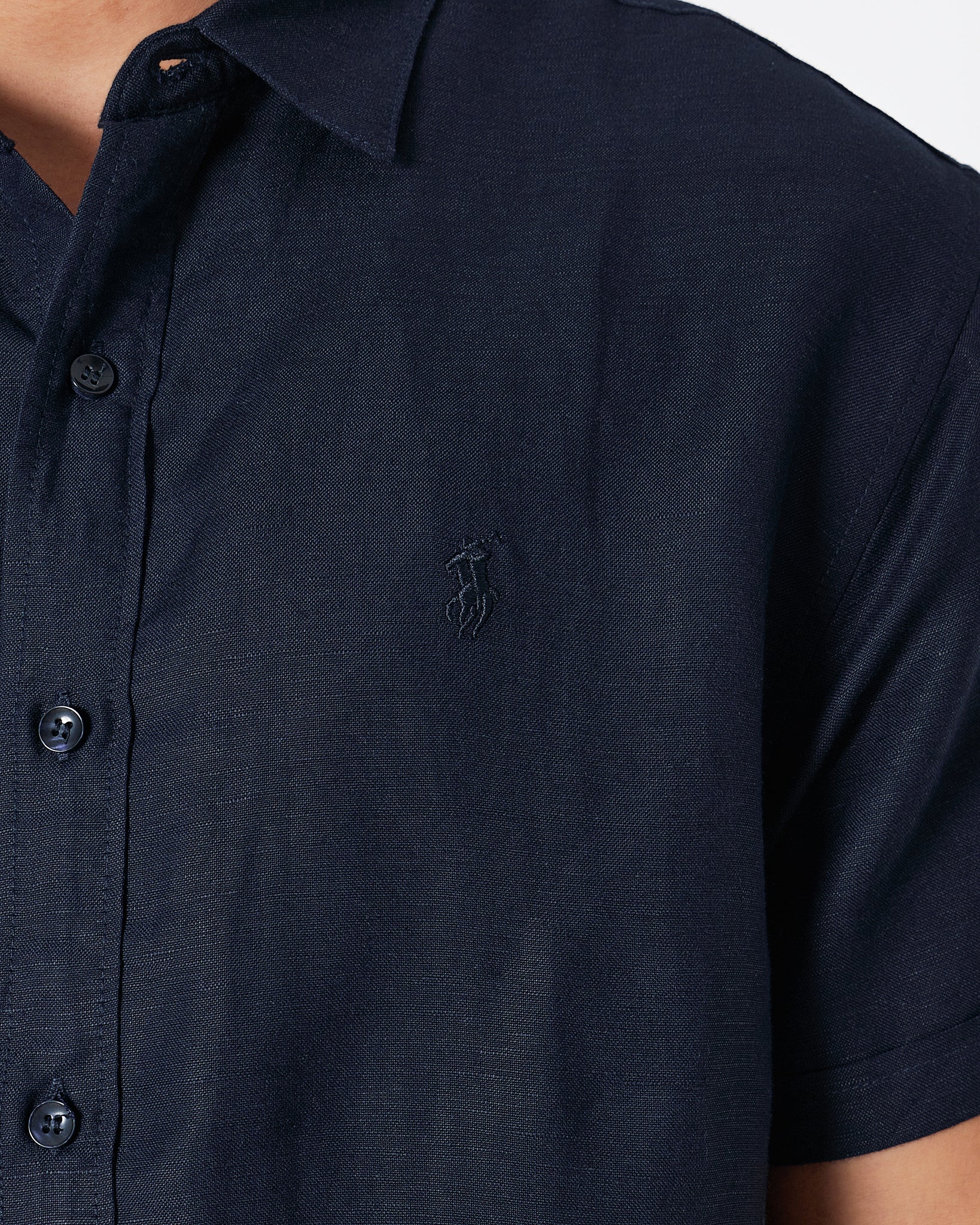 RL Cotton Men Blue Shirts Short Sleeve 28.90