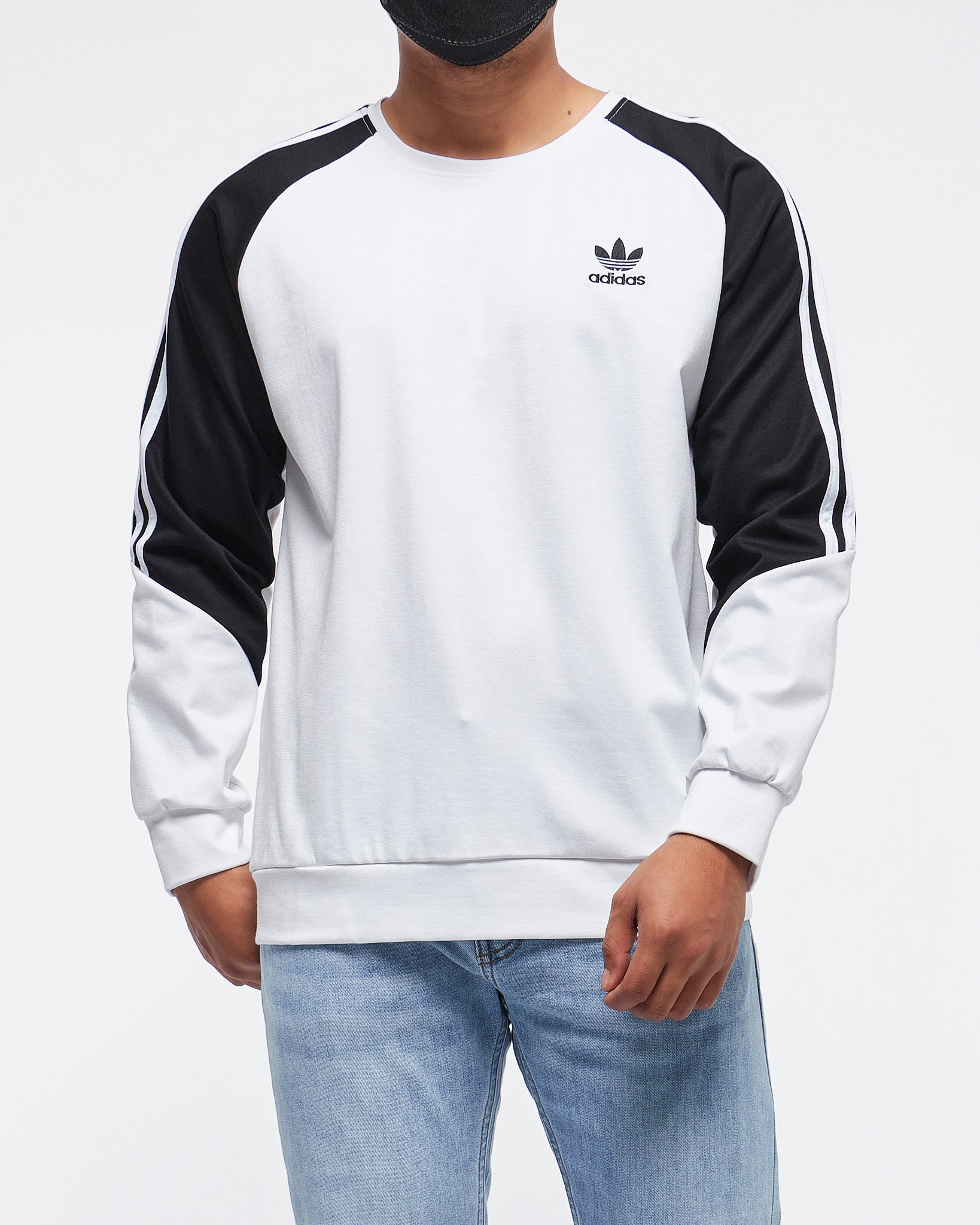 MOI OUTFIT-3 Stripes Raglan Men Sweater 20.90